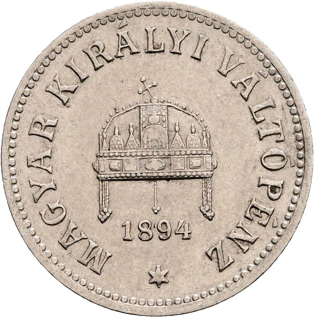 10 Filler Franz Joseph I. 1848-1916 1894 KB – Rückseite