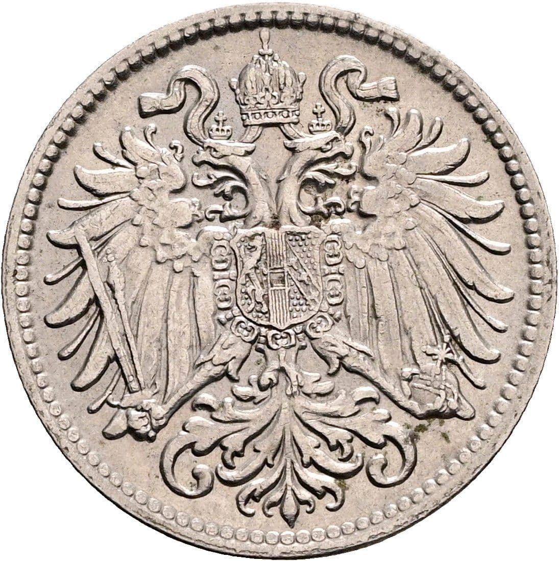 10 Heller Franz Joseph I. 1848-1916 1909 – Rückseite