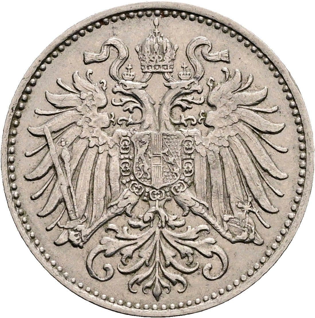 10 Heller Franz Joseph I. 1848-1916 1894 – Rückseite