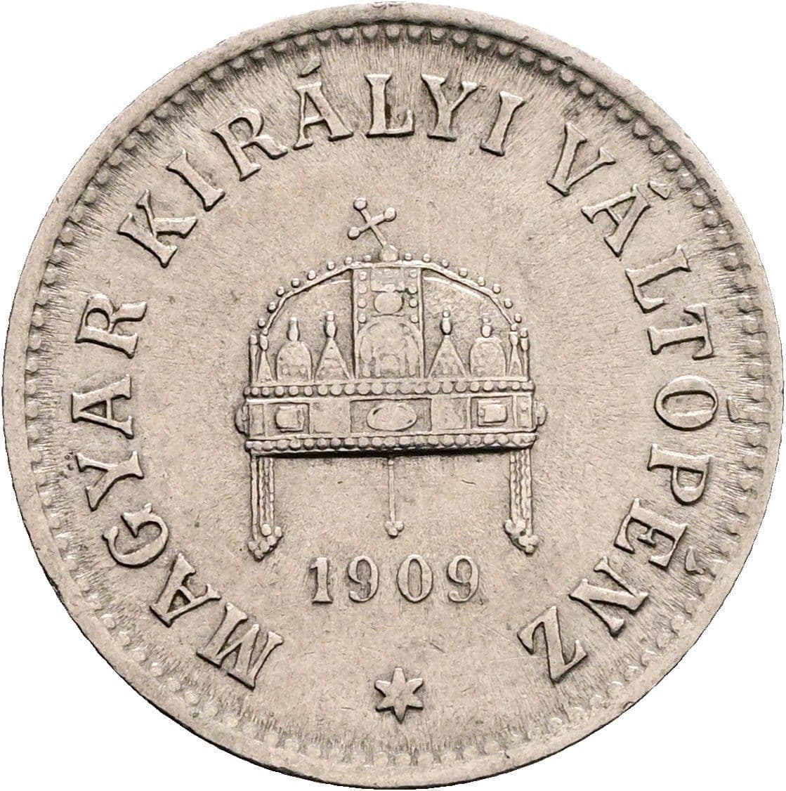 10 Filler Franz Joseph I. 1848-1916 1909 KB – Rückseite