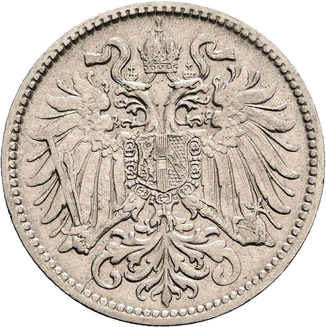 10 Heller Franz Joseph I. 1848-1916 1909 – Rückseite