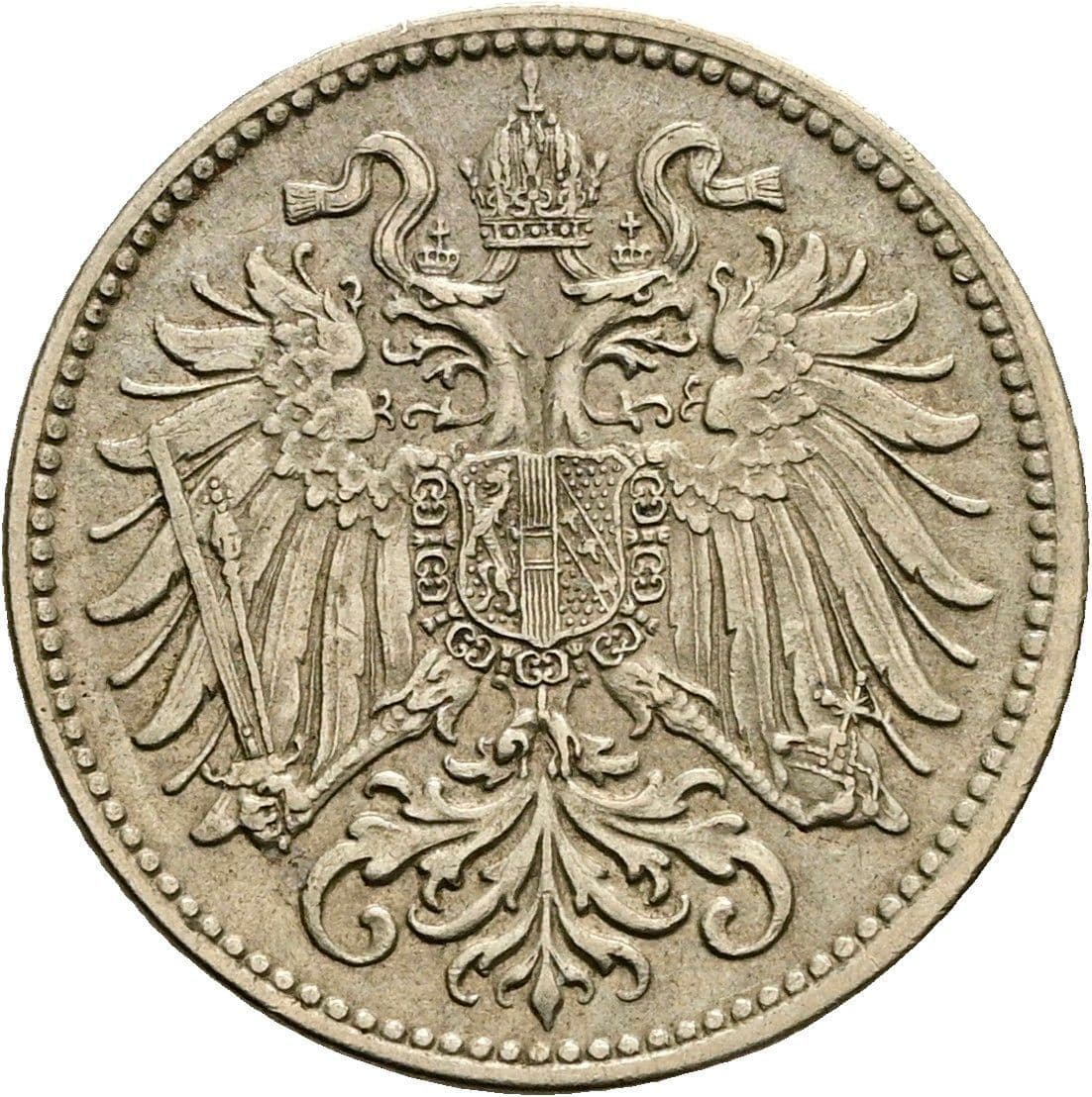 10 Heller Franz Joseph I. 1848-1916 1916 – Rückseite