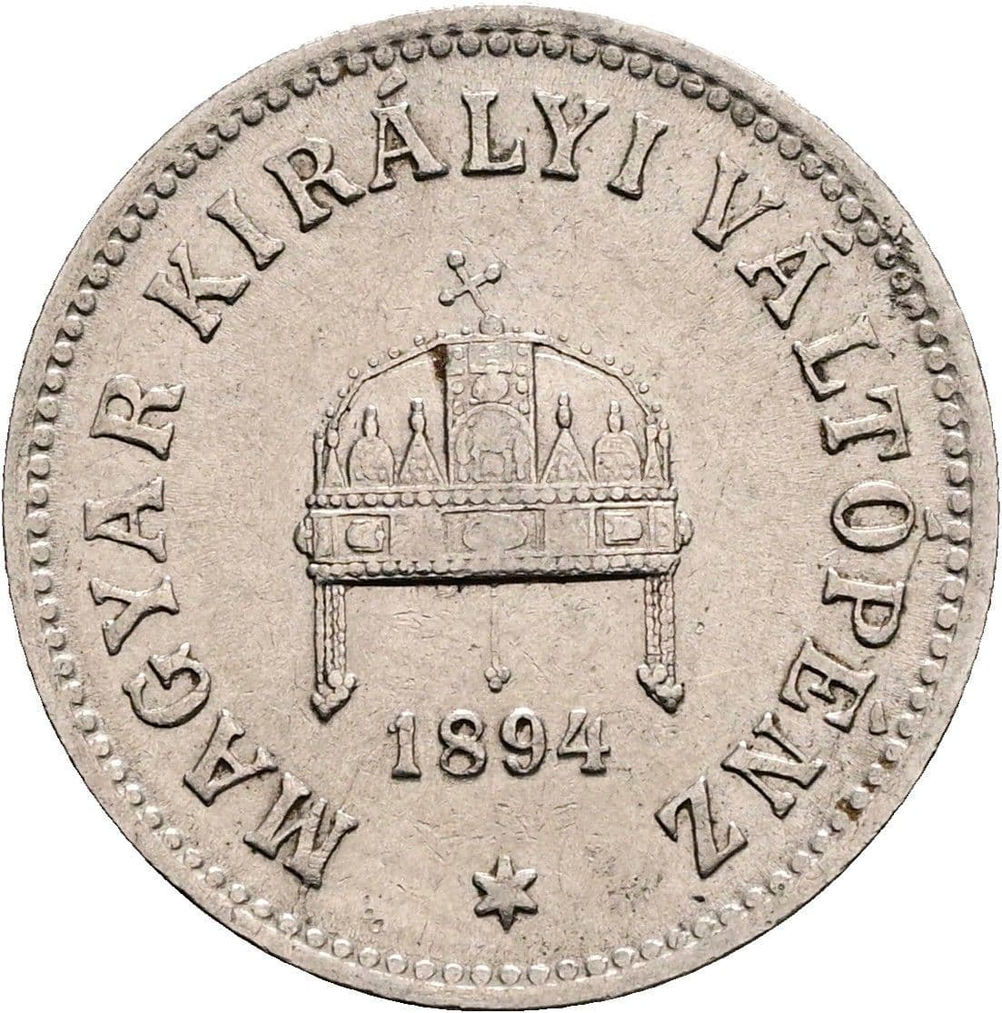 10 Filler Franz Joseph I. 1848-1916 1894 KB – Rückseite