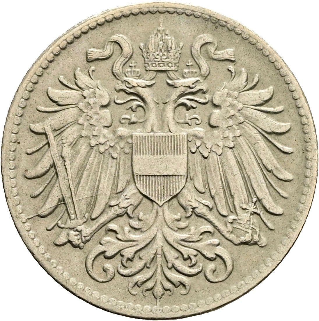 10 Heller Franz Joseph I. 1848-1916 1916 – Rückseite