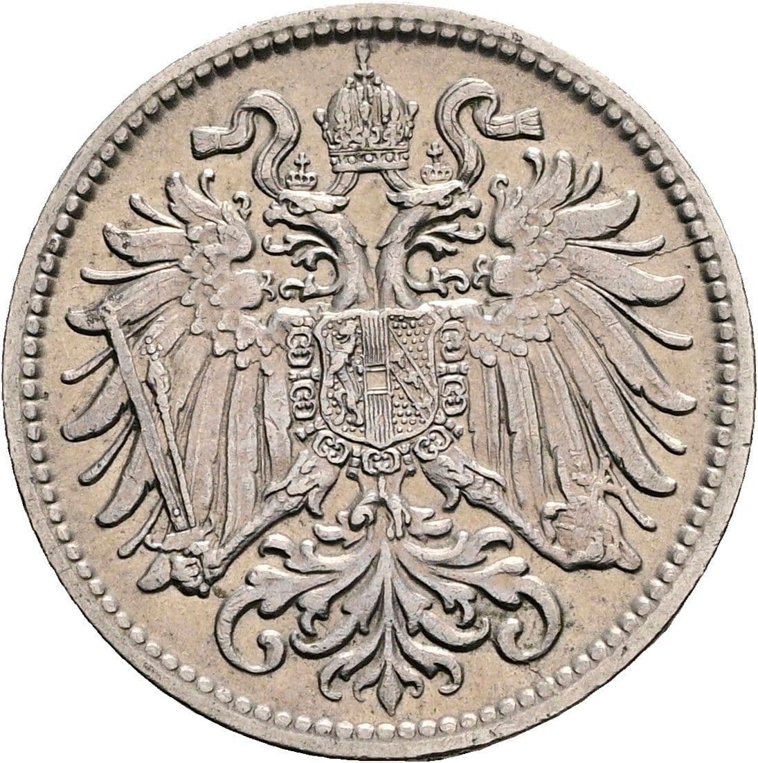 10 Heller Franz Joseph I. 1848-1916 1908 – Rückseite