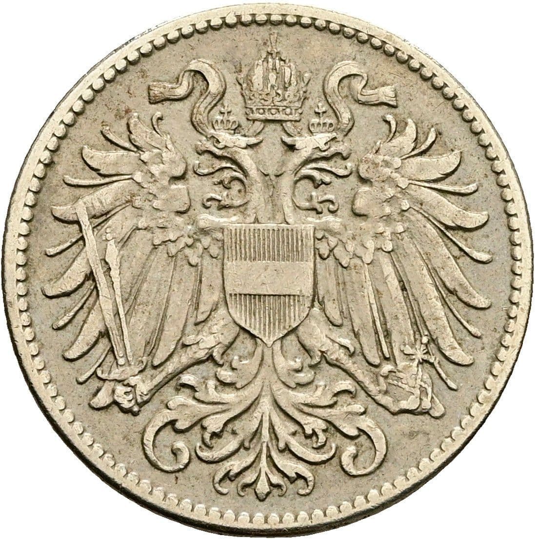 10 Heller Franz Joseph I. 1848-1916 1916 – Rückseite