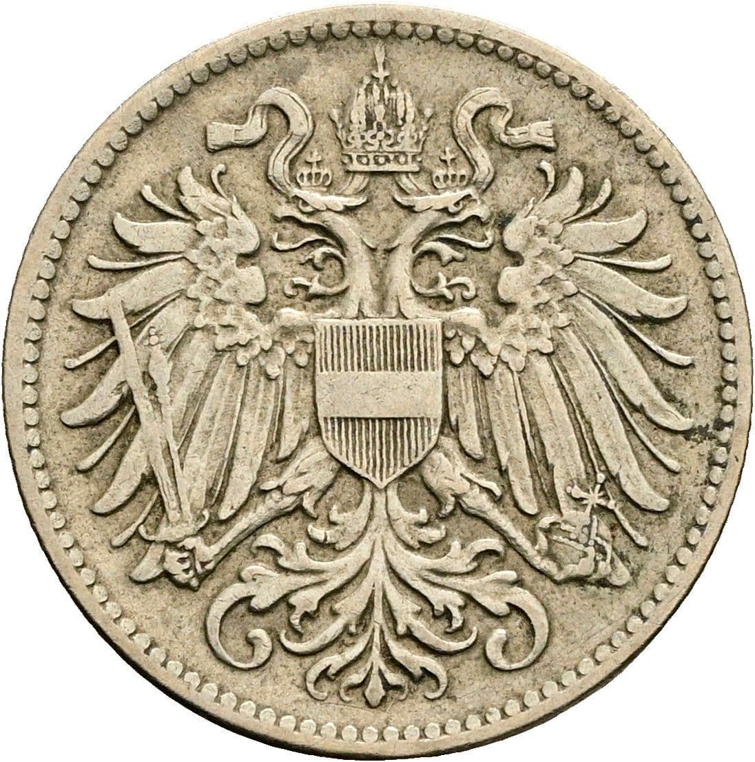 10 Heller Franz Joseph I. 1848-1916 1916 – Rückseite