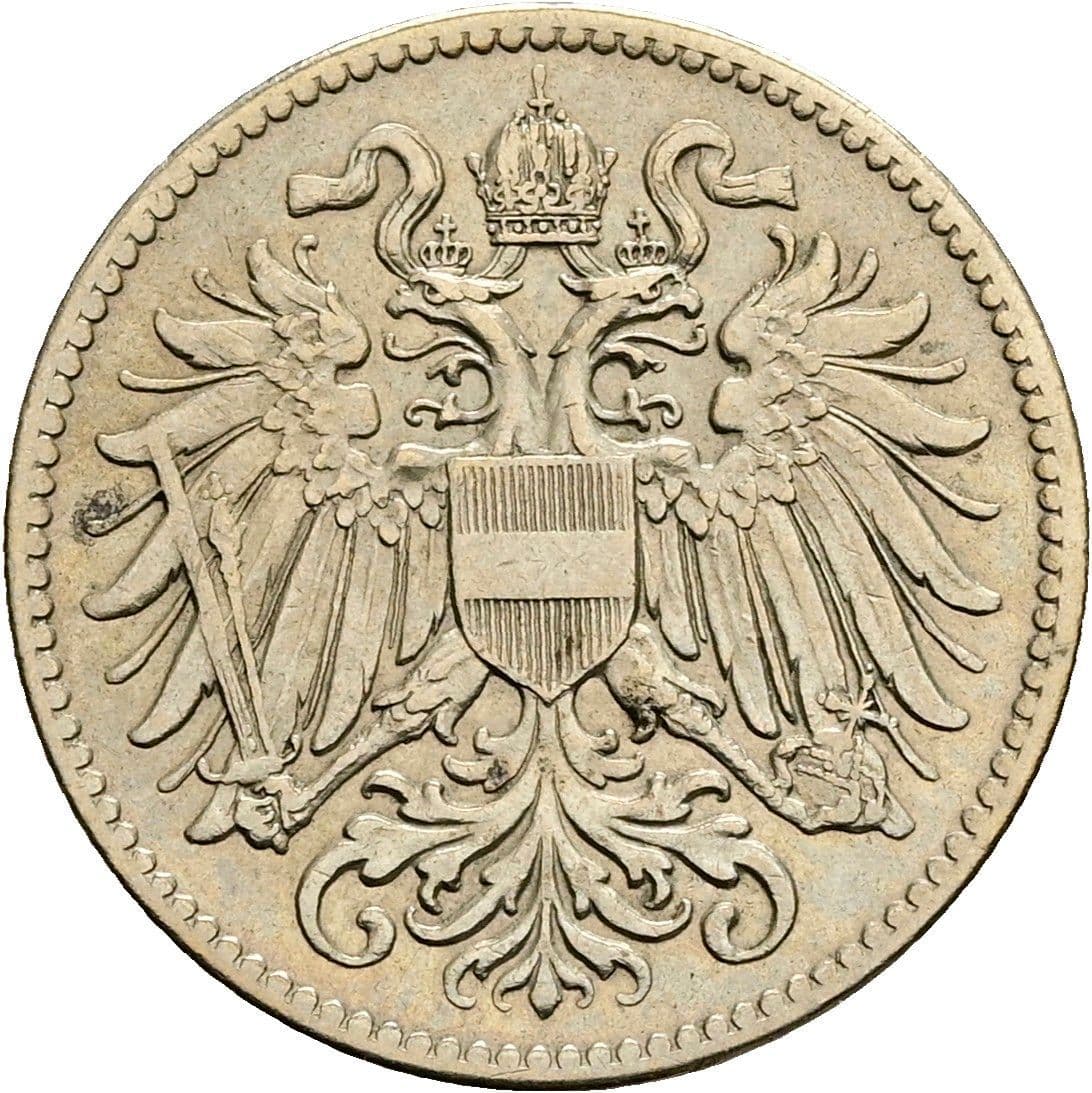 10 Heller Franz Joseph I. 1848-1916 1916 – Rückseite