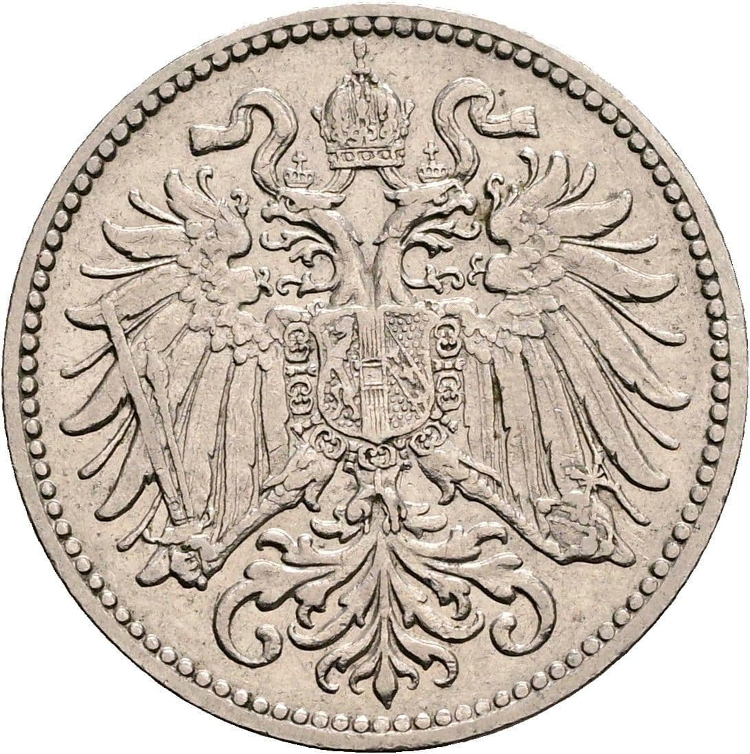 10 Heller Franz Joseph I. 1848-1916 1910 – Rückseite