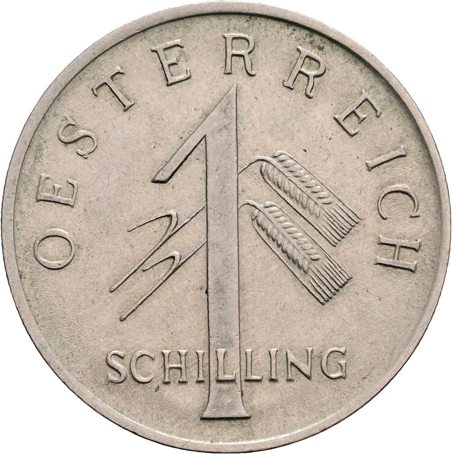 1 Schilling 1934 – Vorderseite