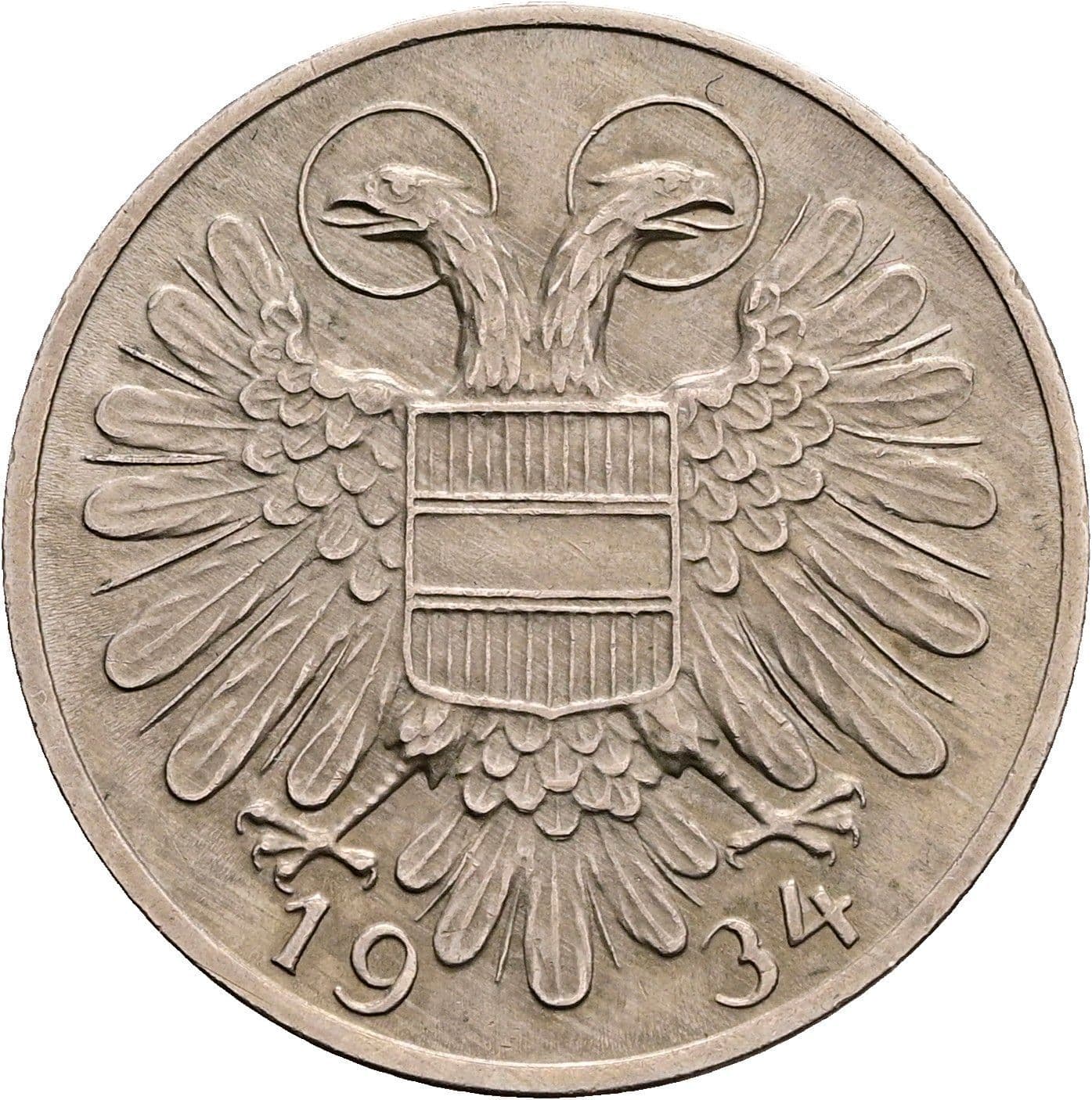 50 Groschen 1934 – Rückseite