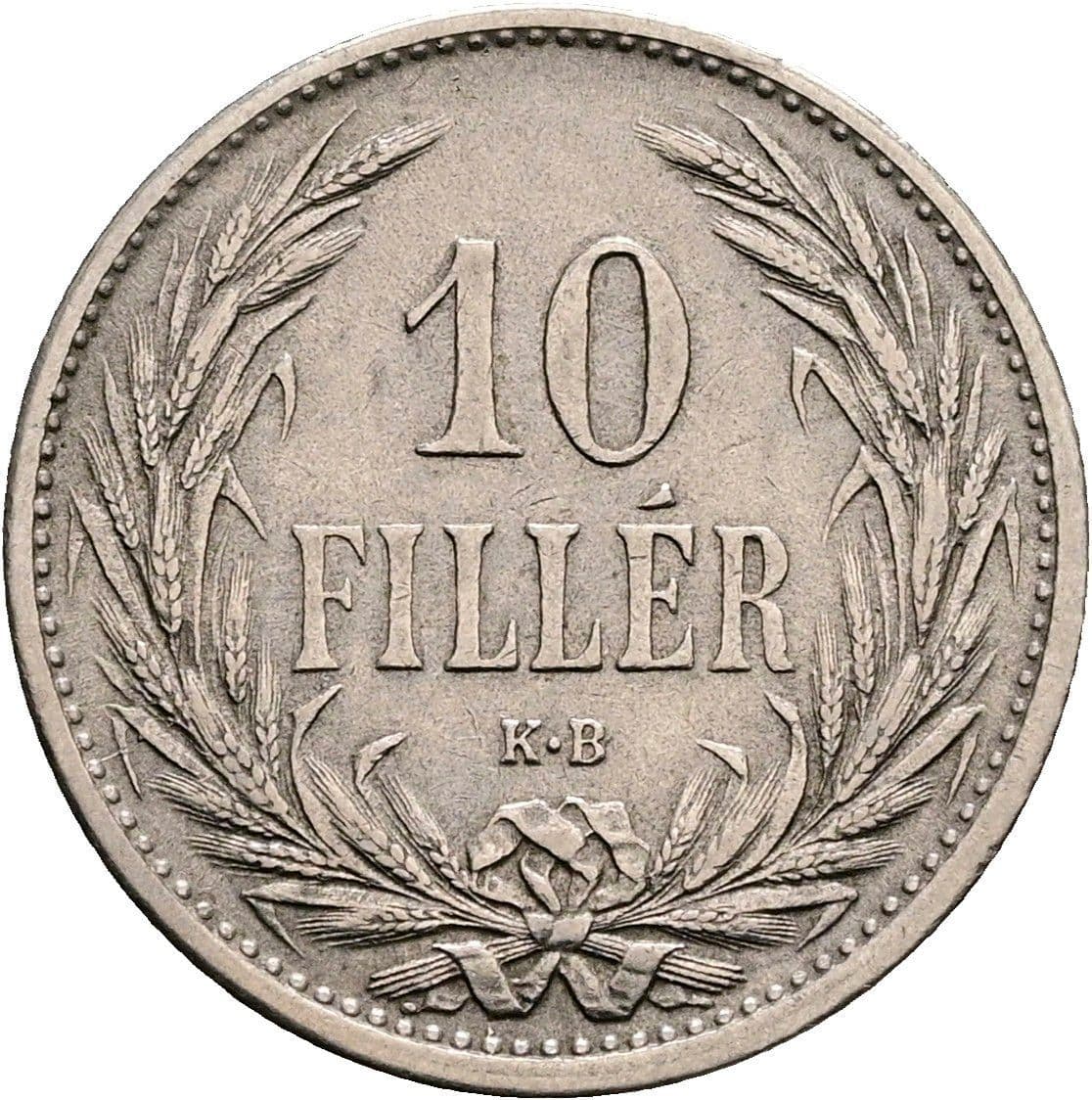 10 Filler Franz Joseph I. 1848-1916 1908 KB – Vorderseite