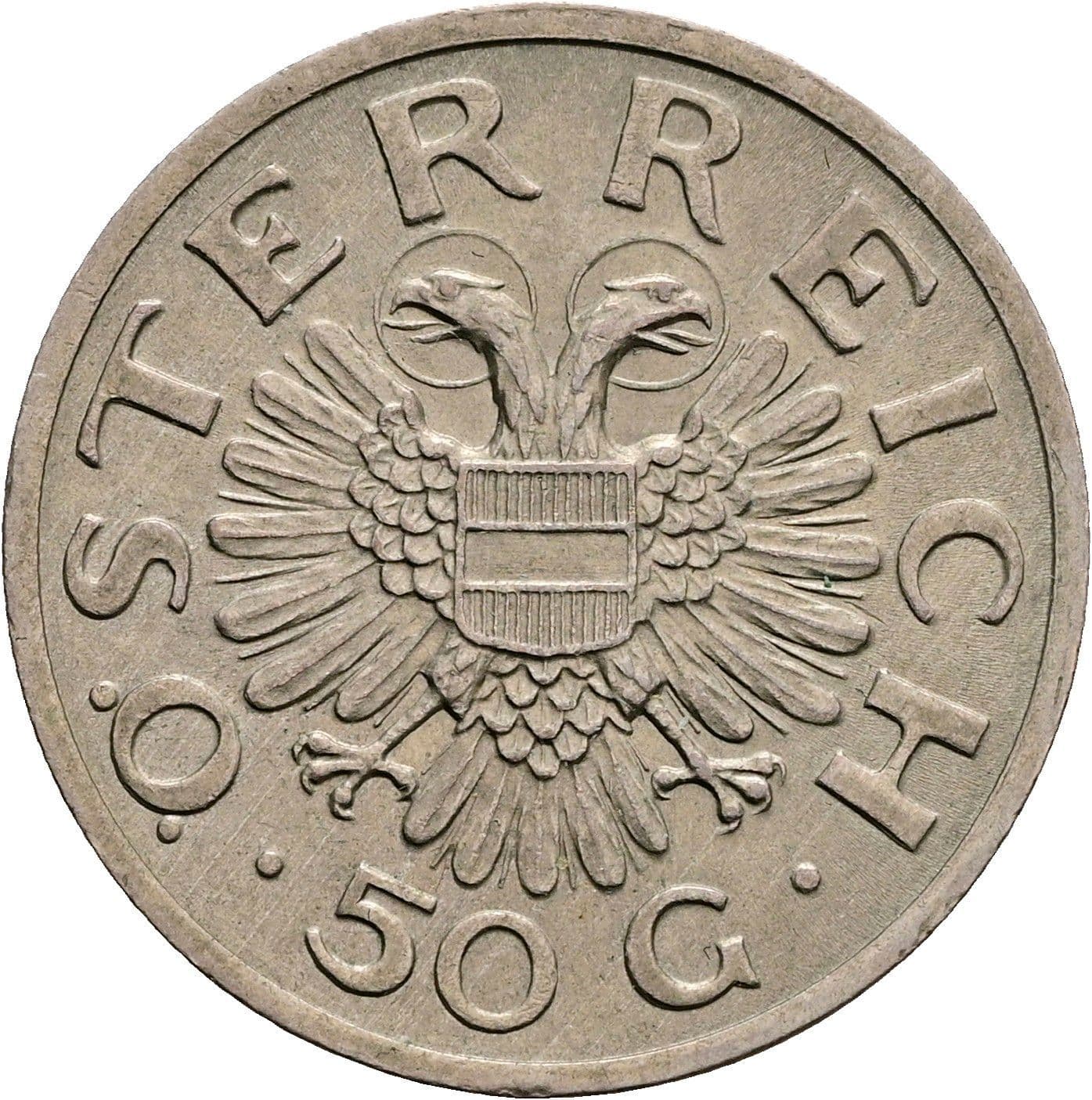 50 Groschen 1936 – Rückseite