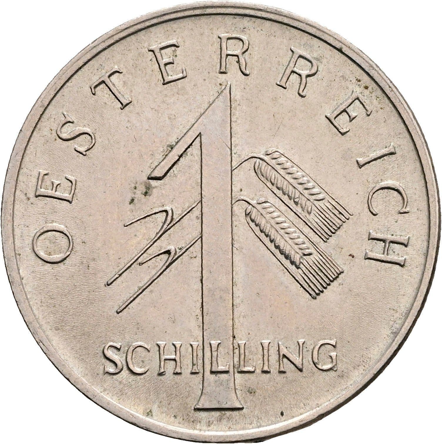 1 Schilling 1935 – Vorderseite