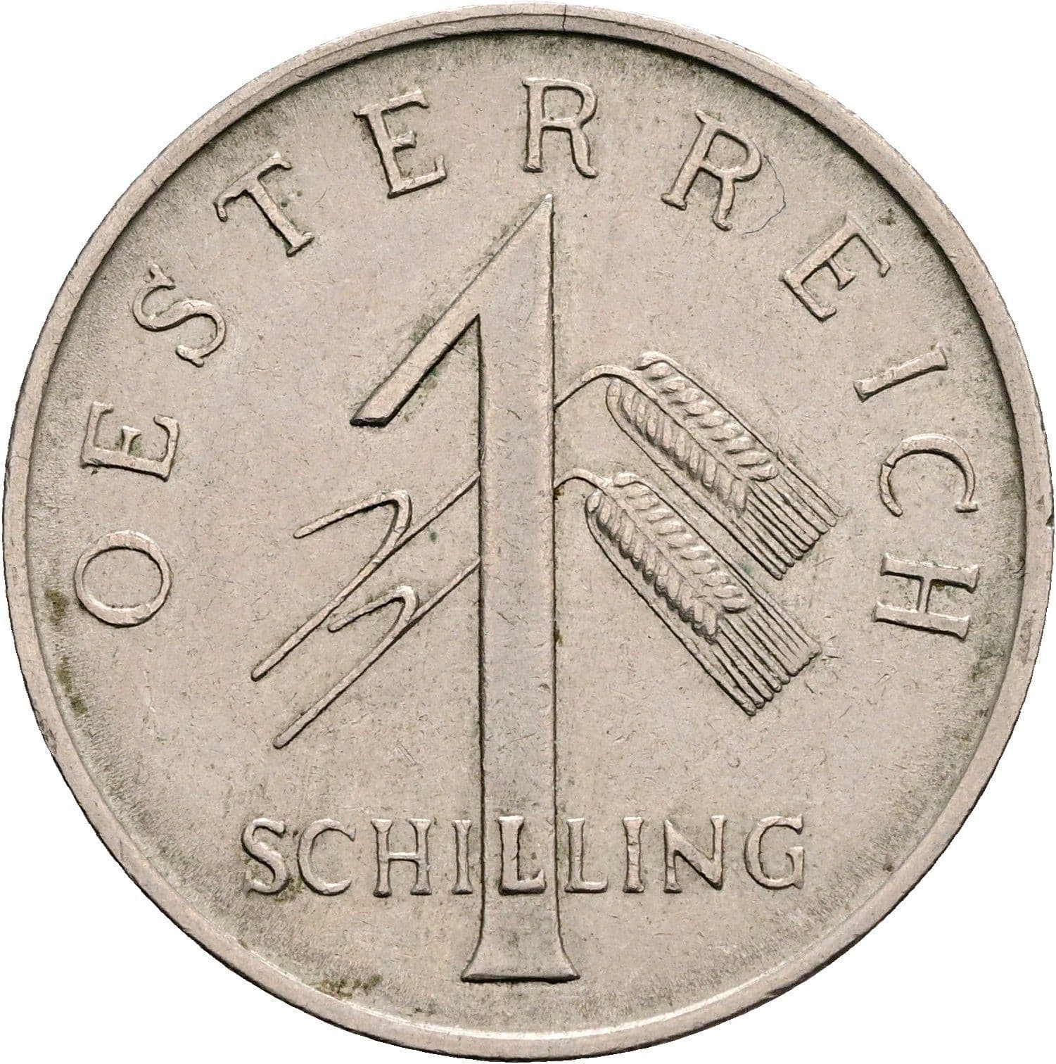 1 Schilling 1934 – Vorderseite