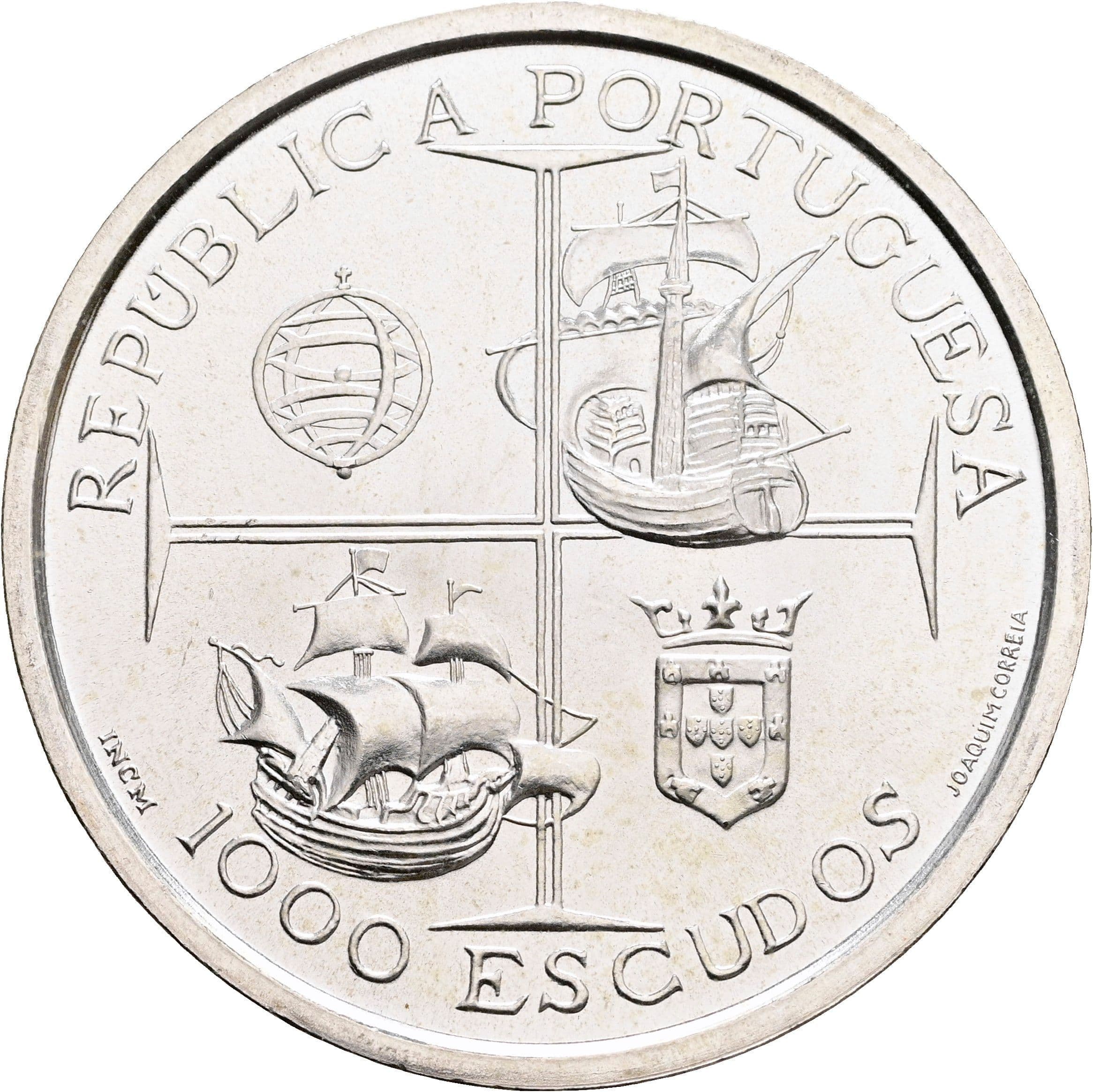 1000 Escudos 1998 – Vorderseite