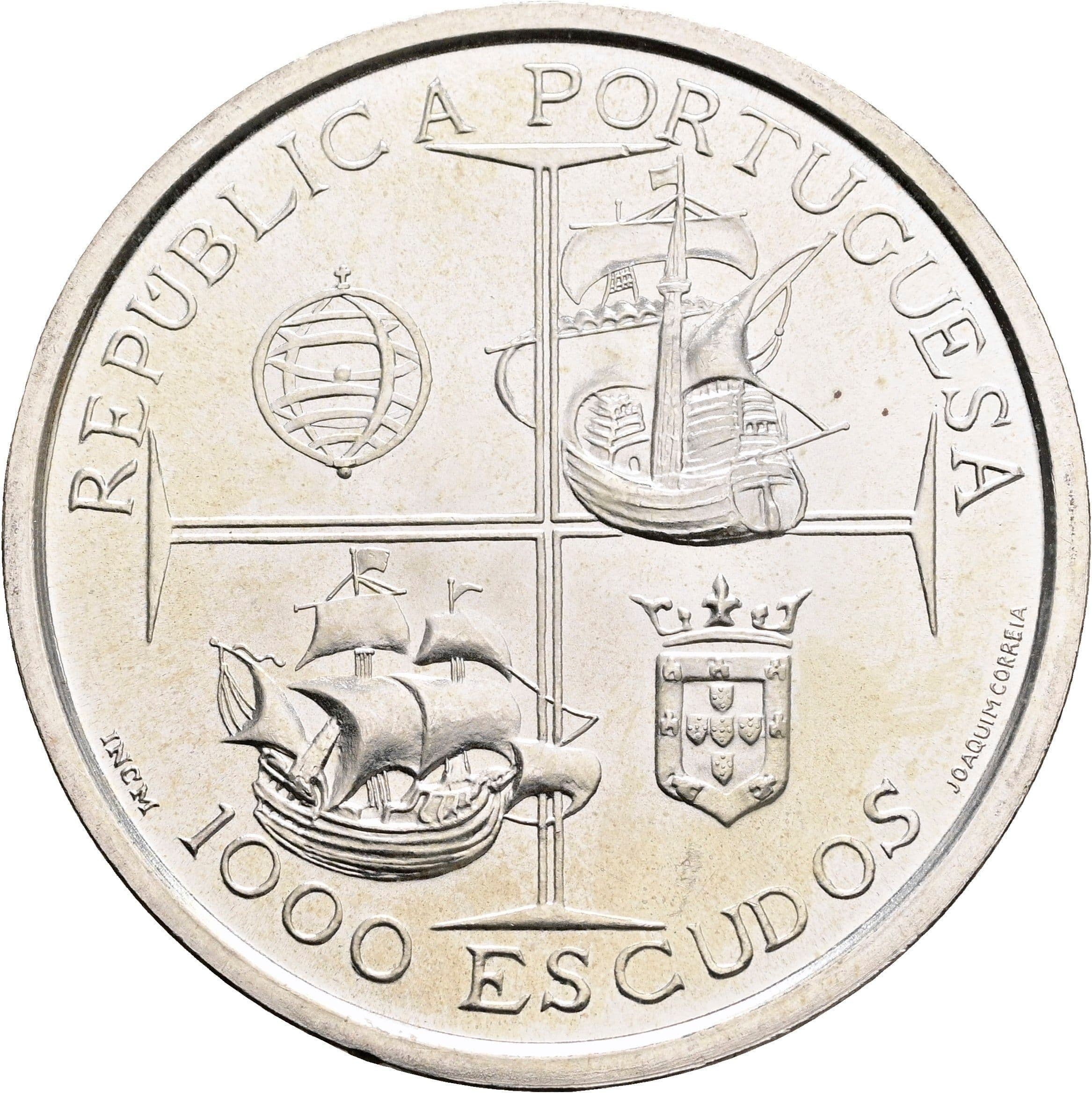 1000 Escudos 1998 – Vorderseite