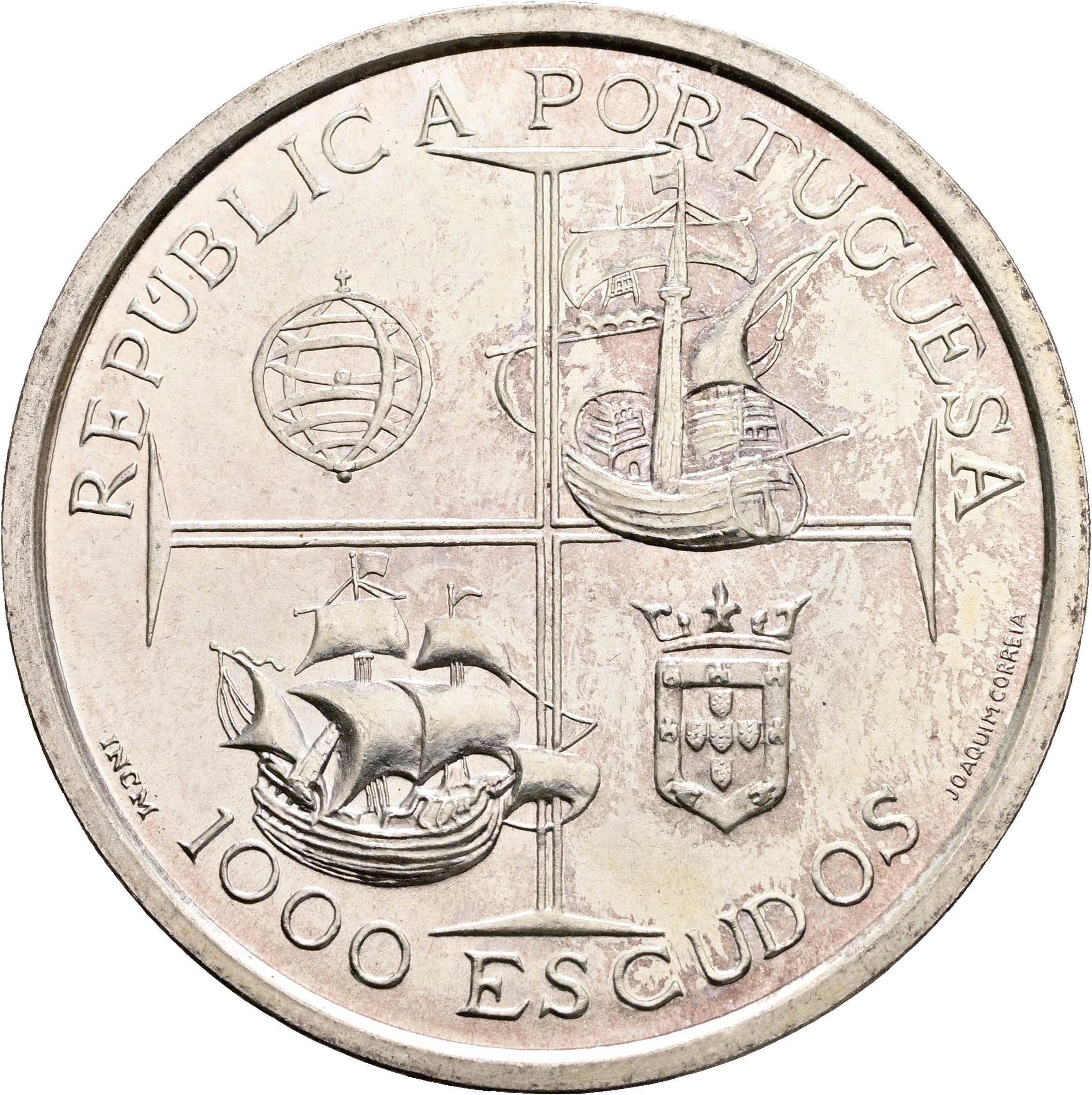 1000 Escudos 1998 – Vorderseite