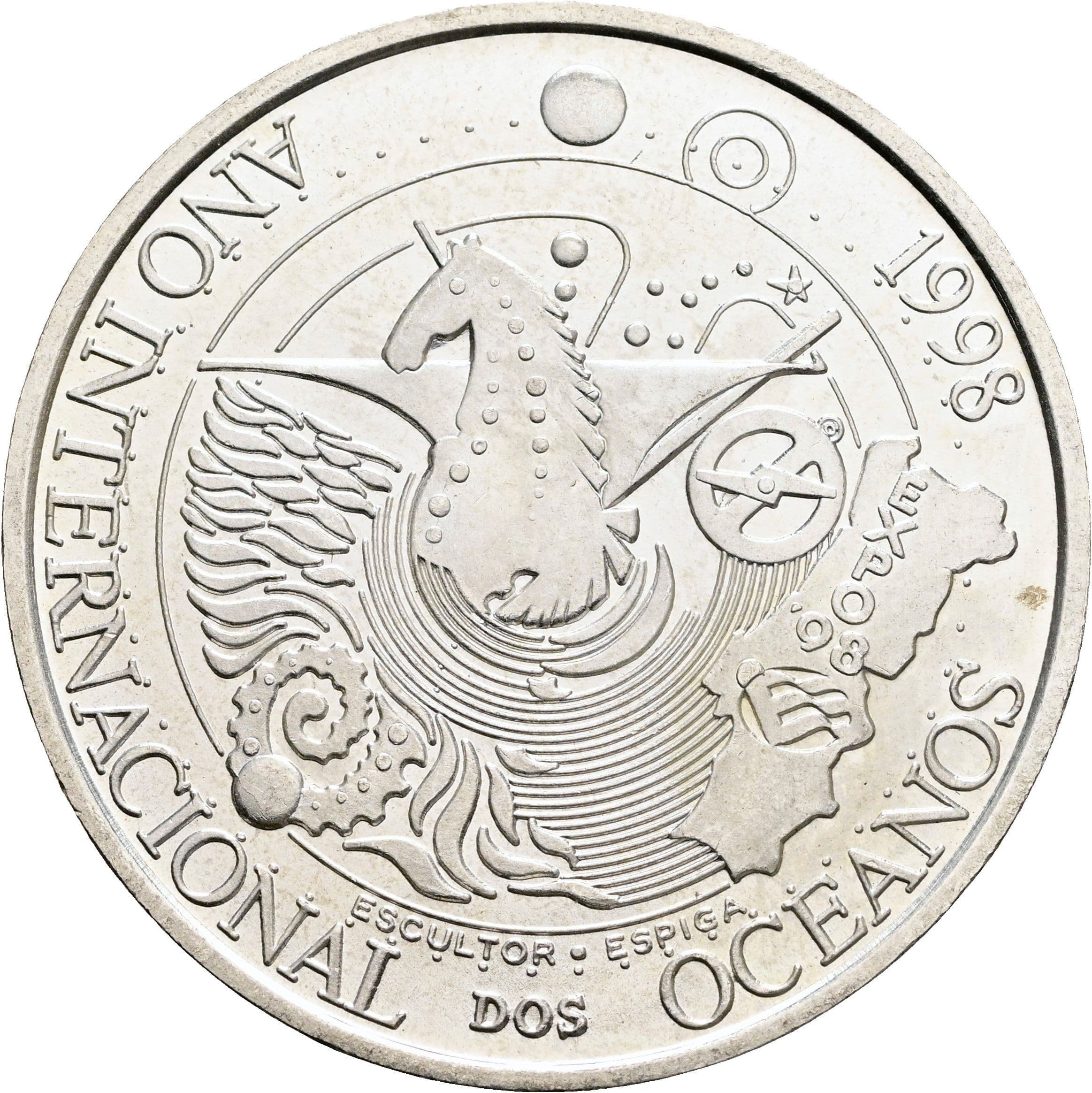 1000 Escudos 1998 – Rückseite