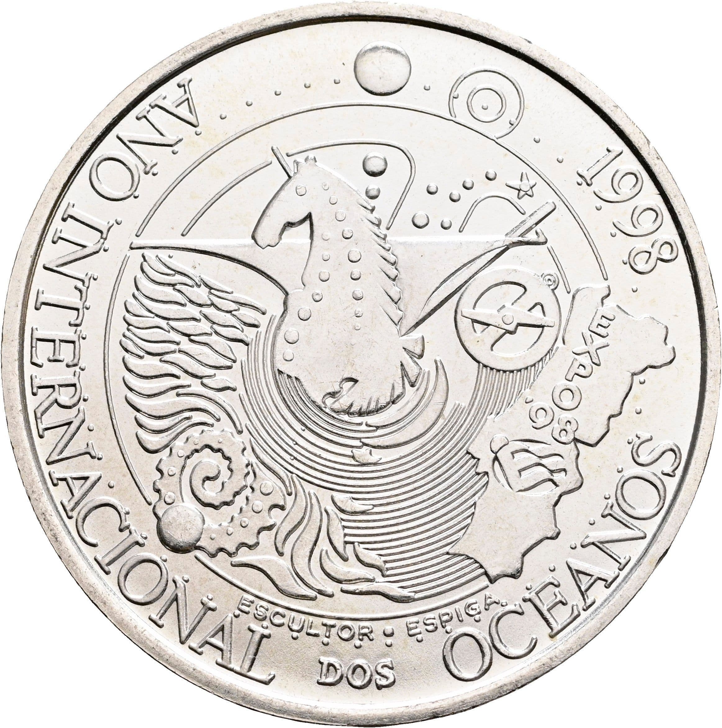 1000 Escudos 1998 – Rückseite