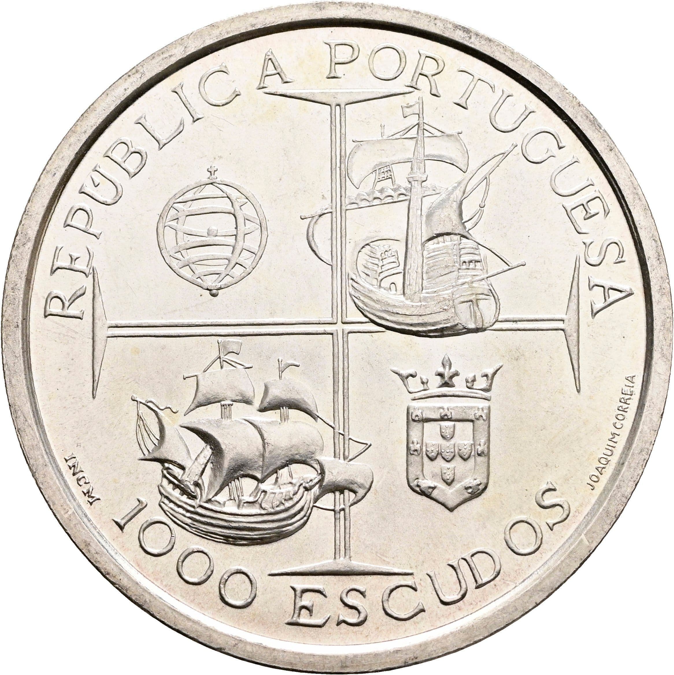 1000 Escudos 1998 – Vorderseite