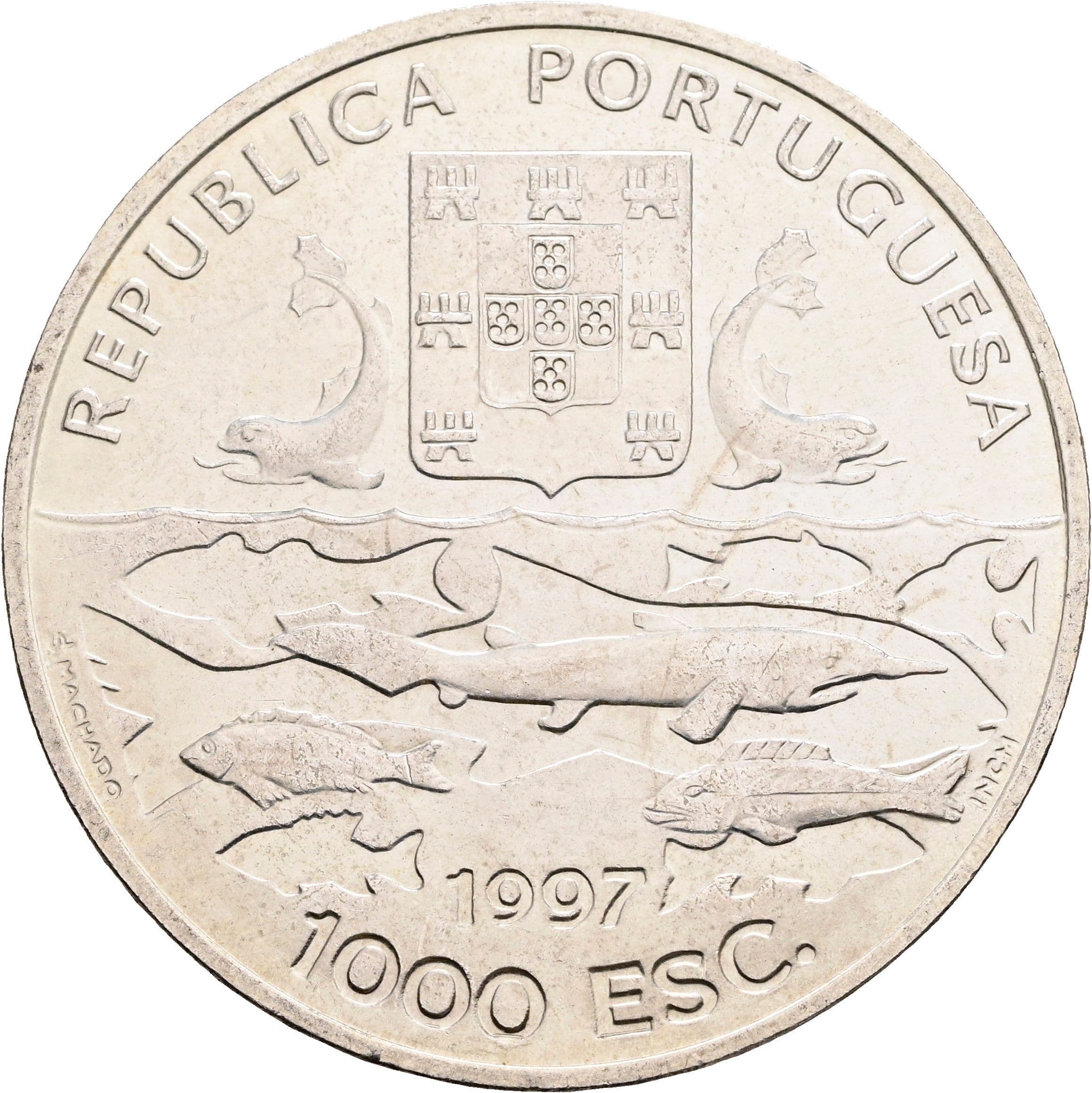 1000 Escudos 1997 – Vorderseite