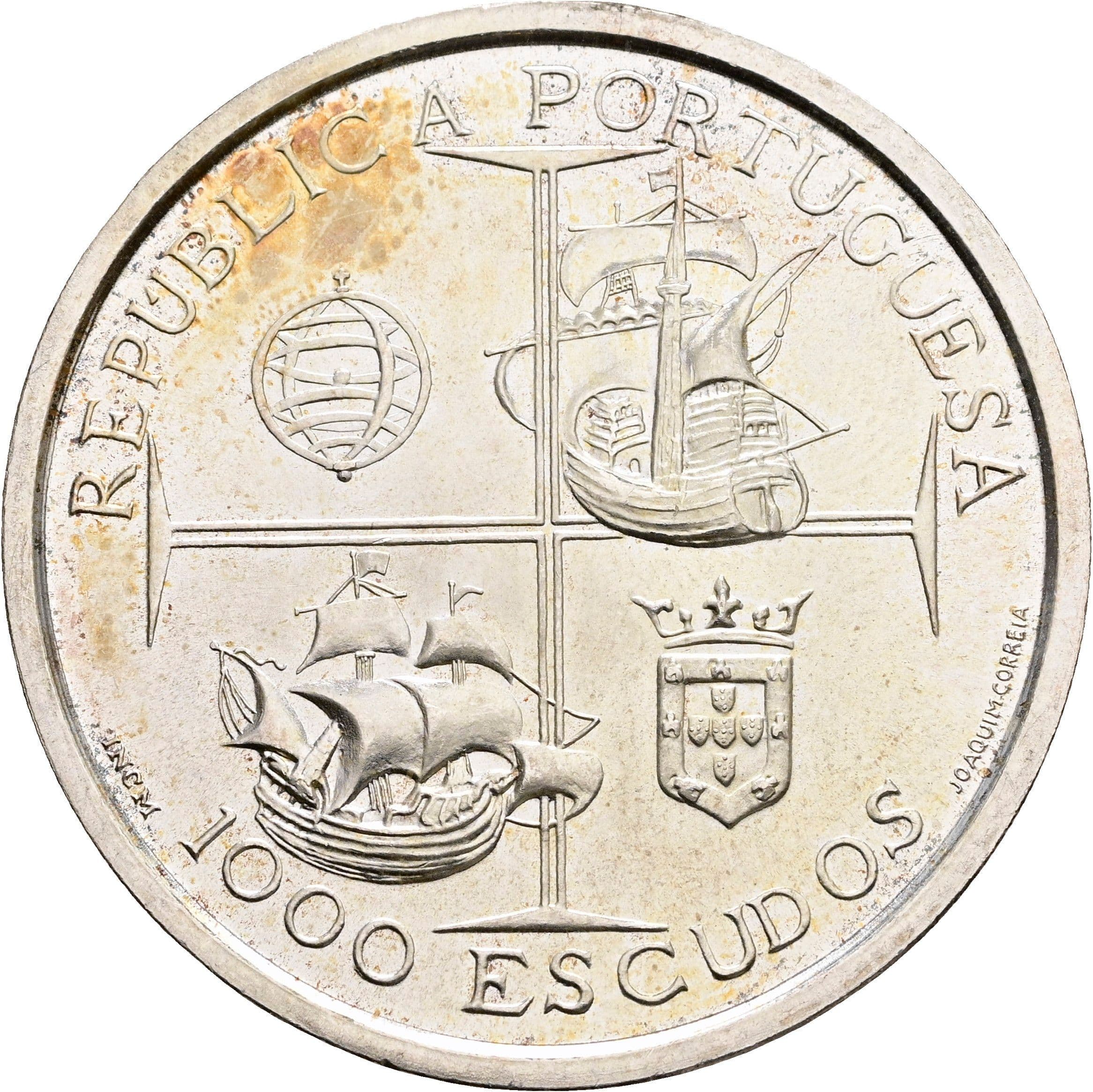 1000 Escudos 1998 – Vorderseite