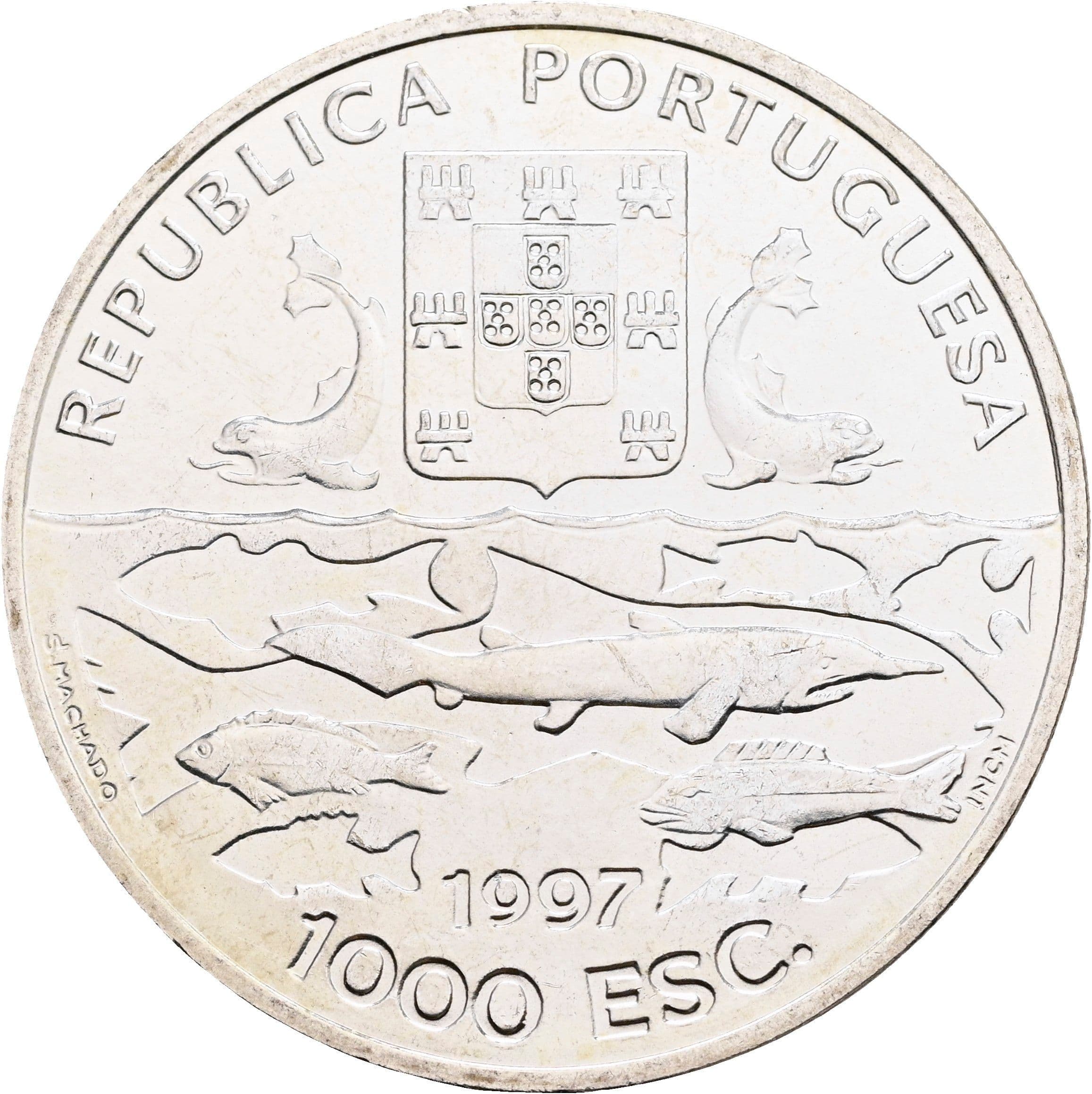 1000 Escudos 1997 – Vorderseite