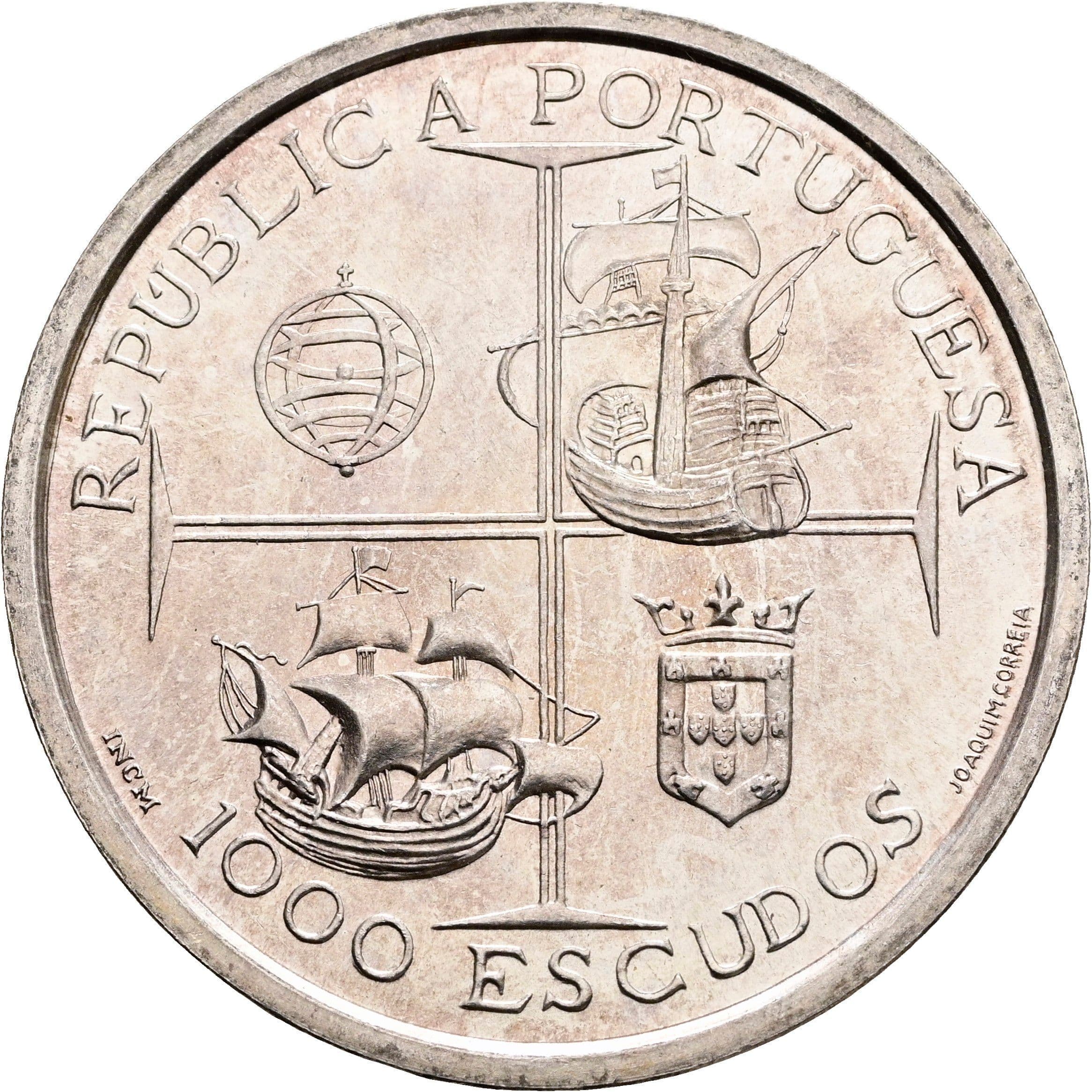 1000 Escudos 1998 – Vorderseite