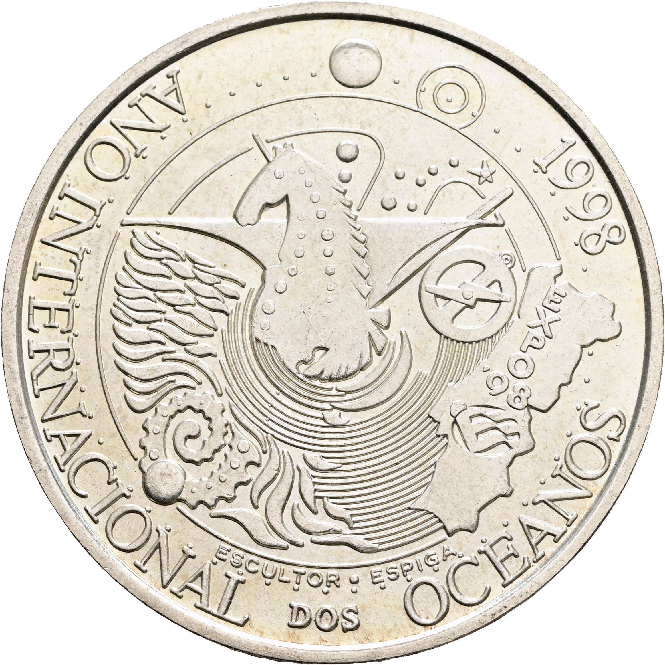 1000 Escudos 1998 – Rückseite