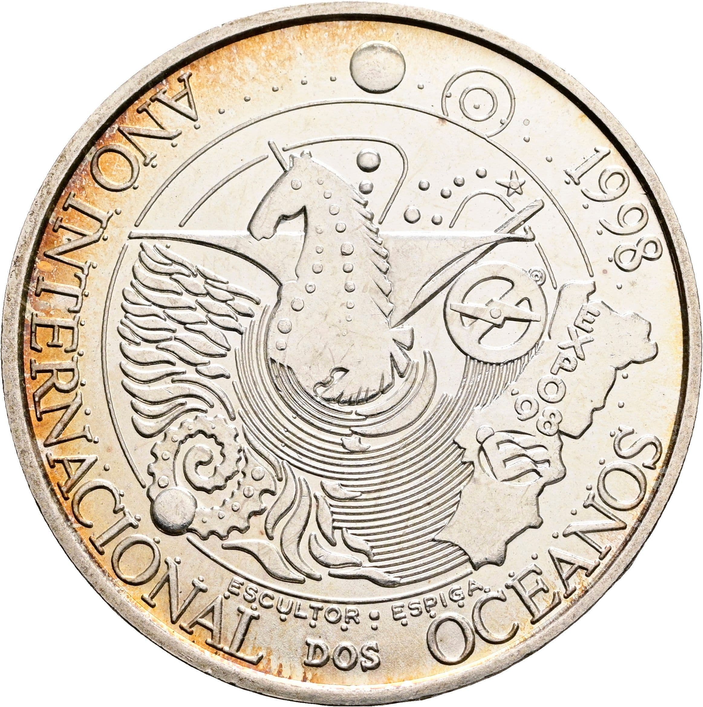 1000 Escudos 1998 – Rückseite