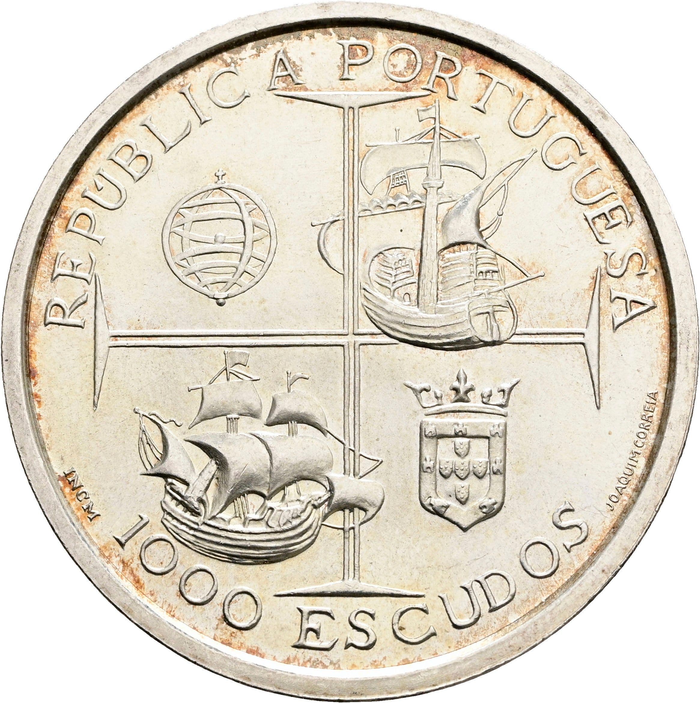 1000 Escudos 1998 – Vorderseite