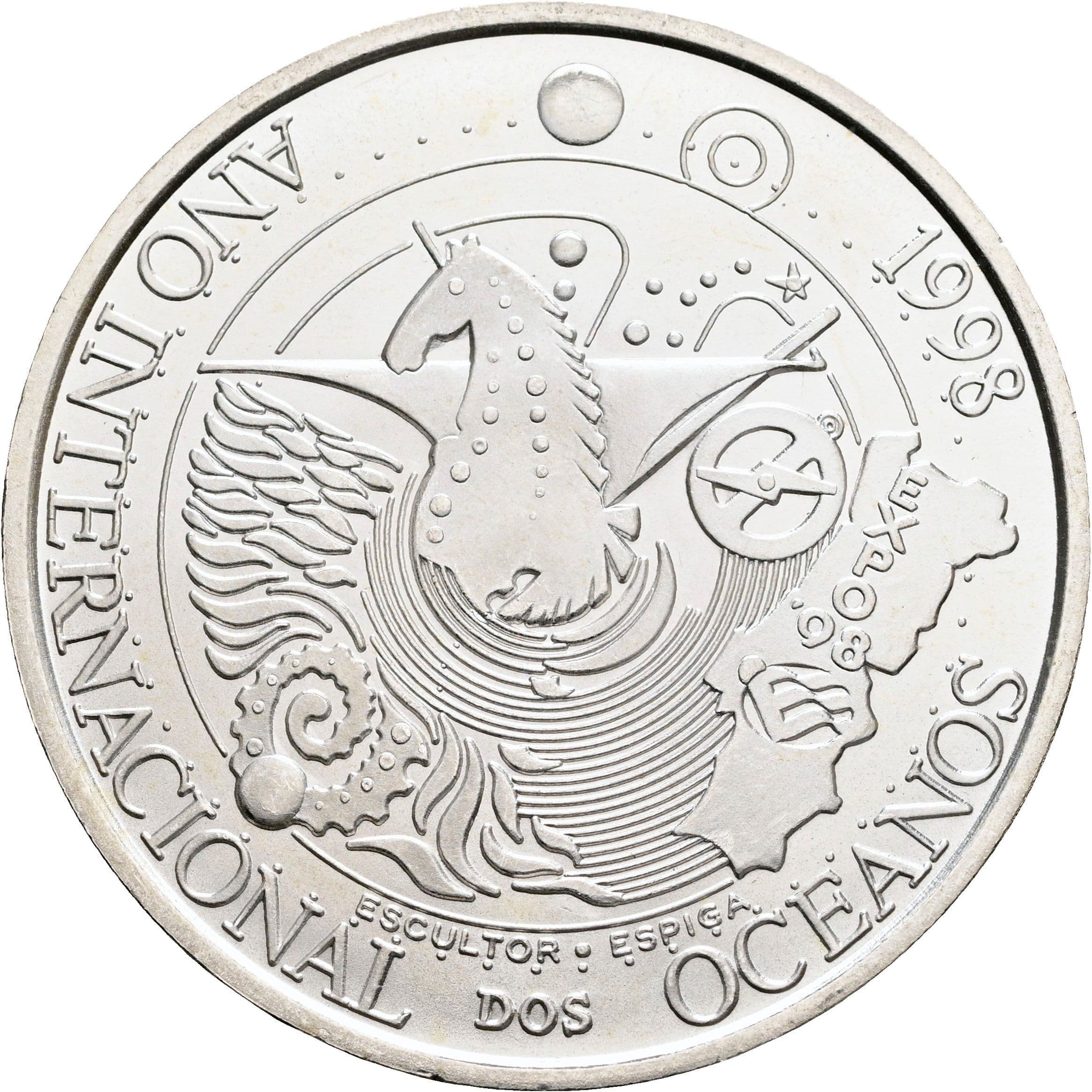 1000 Escudos 1998 – Rückseite