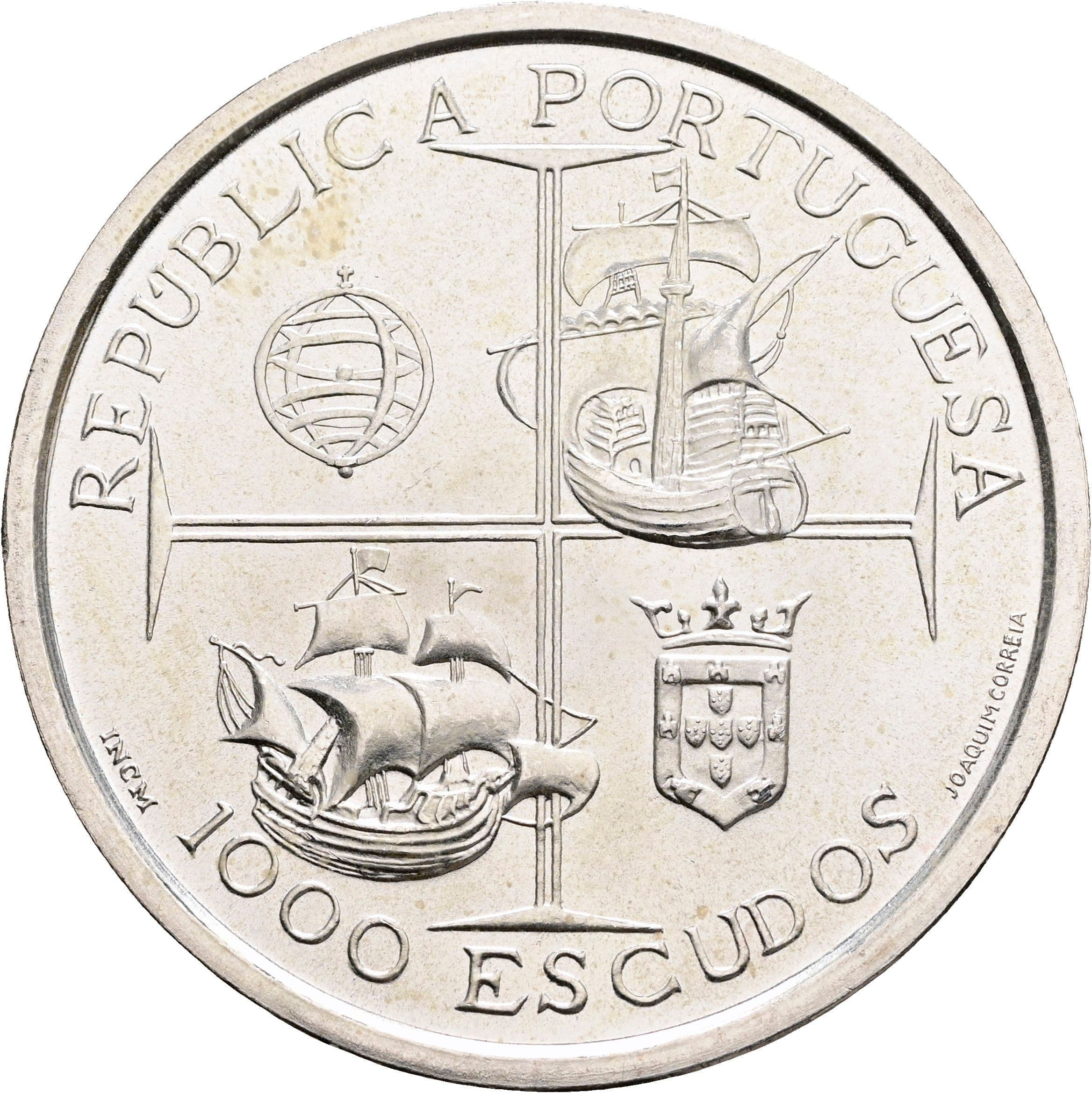1000 Escudos 1998 – Vorderseite