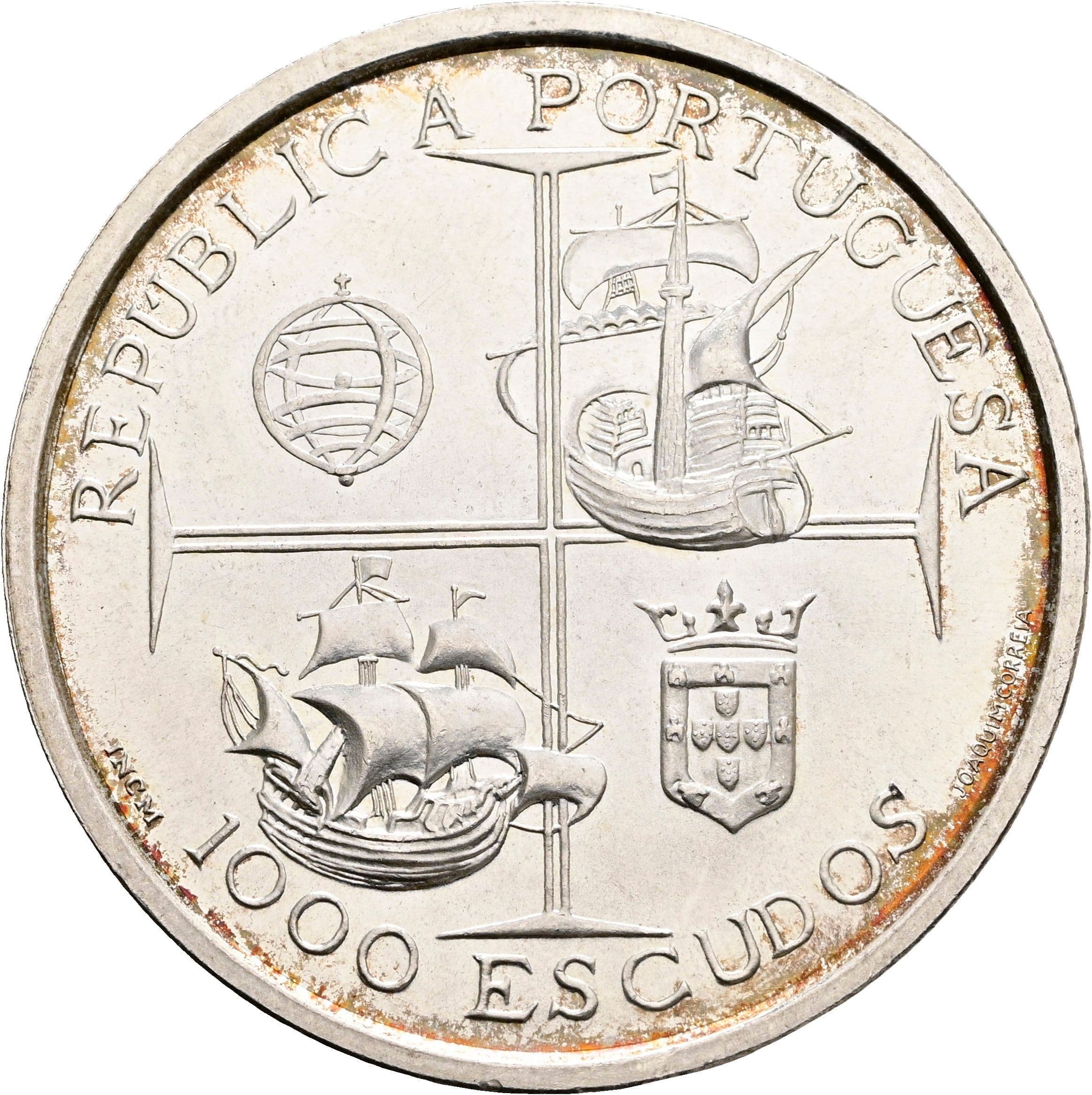 1000 Escudos 1998 – Vorderseite