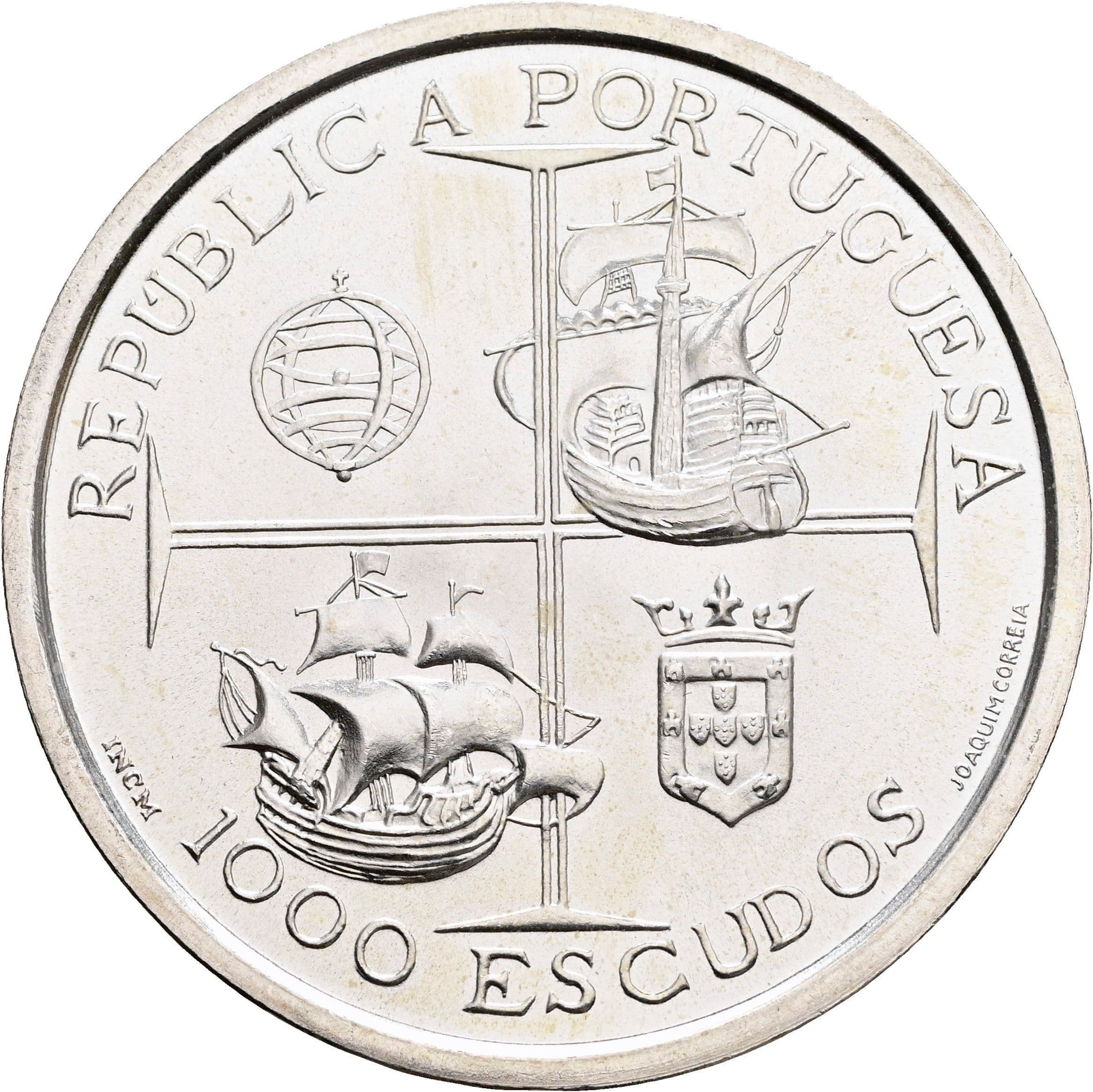 1000 Escudos 1998 – Vorderseite