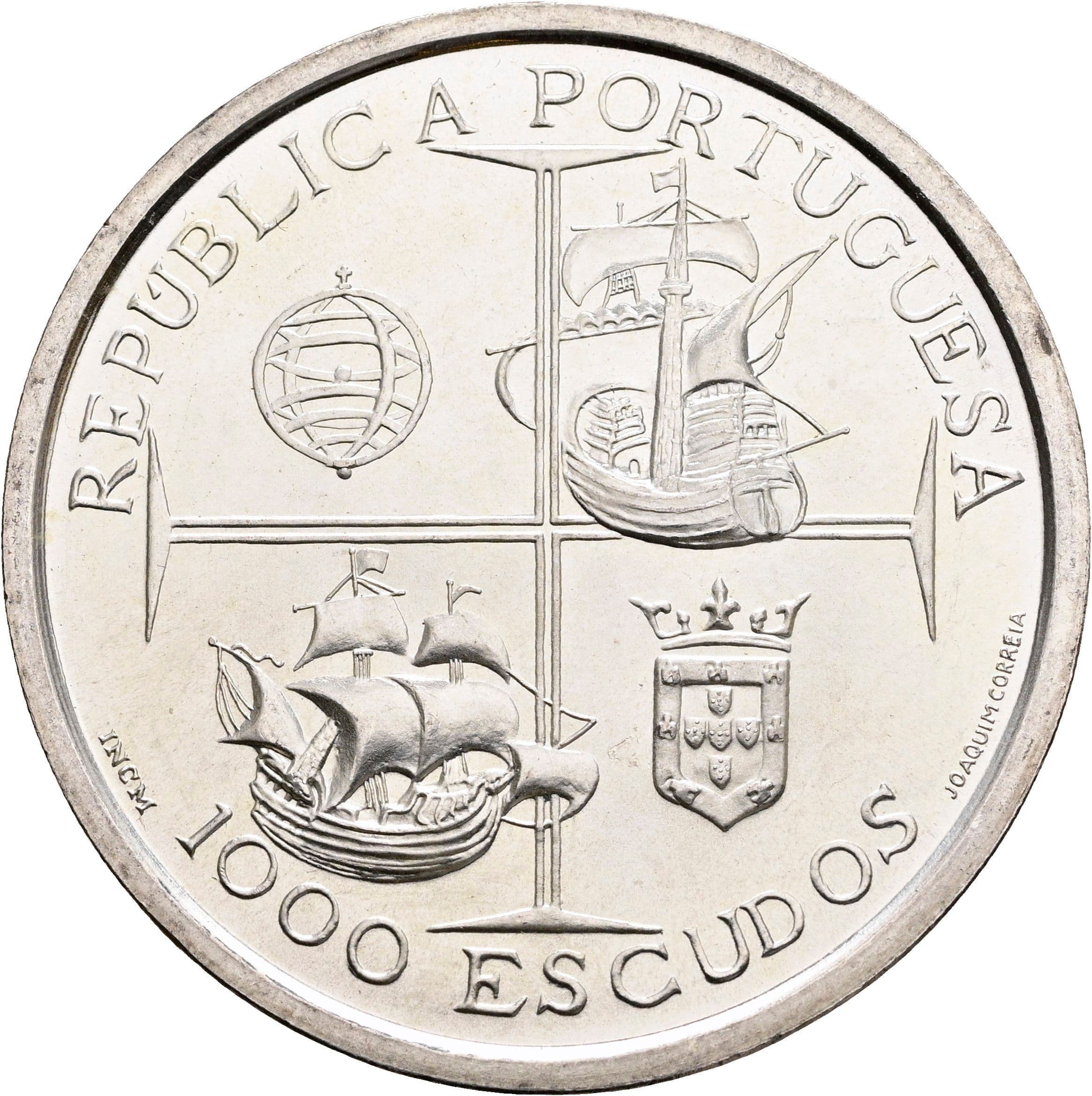 1000 Escudos 1998 – Vorderseite