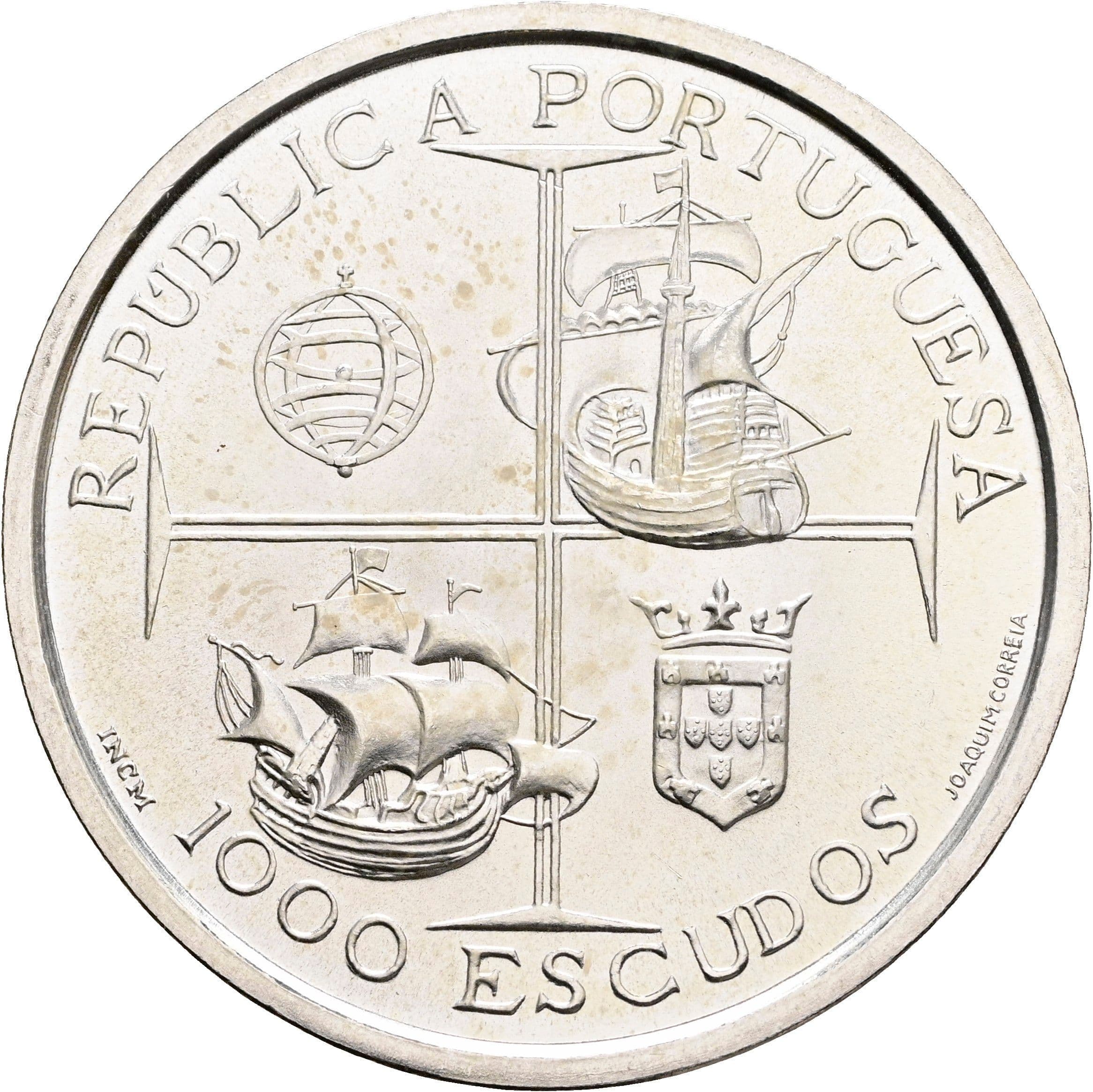 1000 Escudos 1998 – Vorderseite