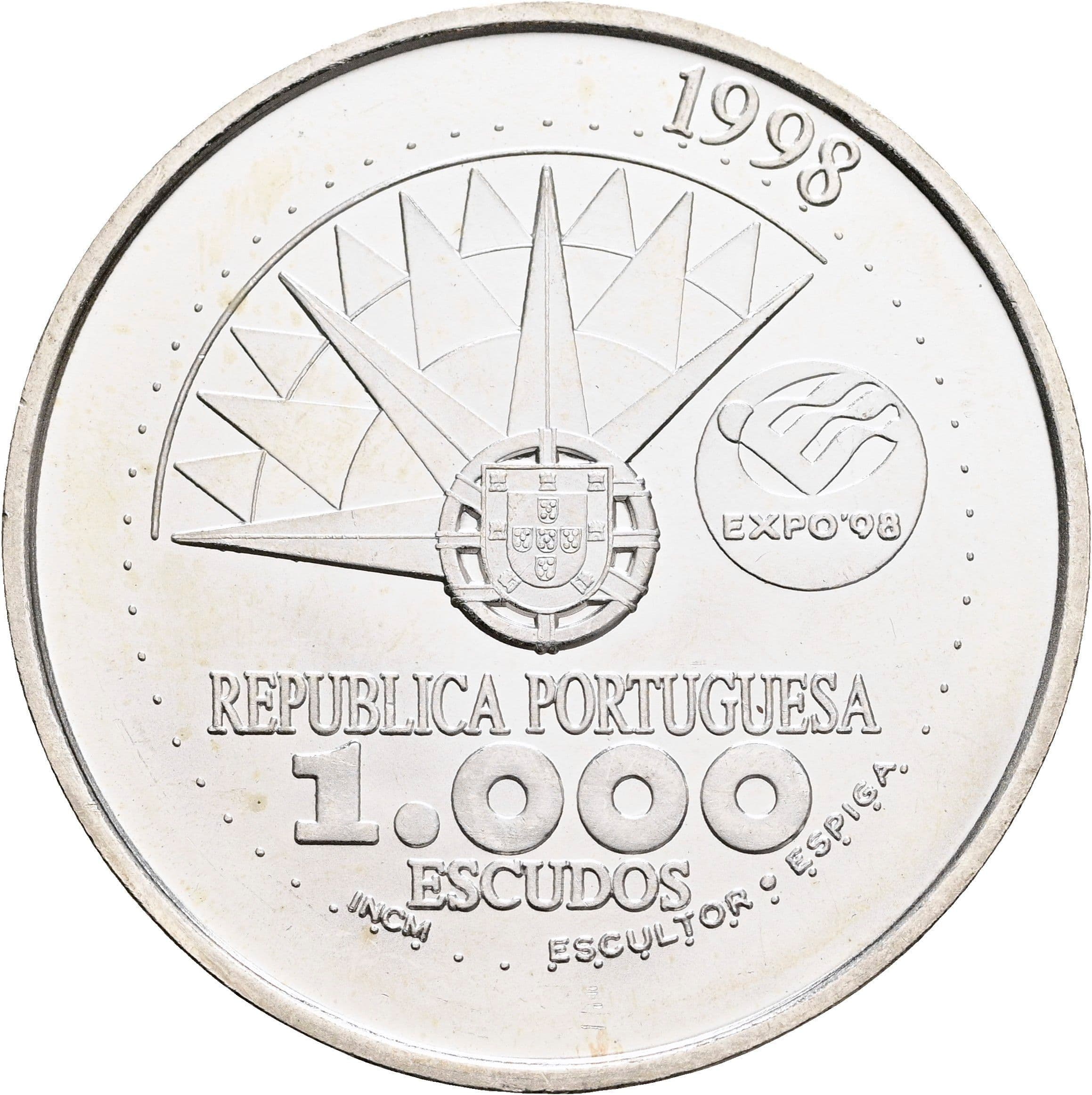 1000 Escudos 1998 – Vorderseite