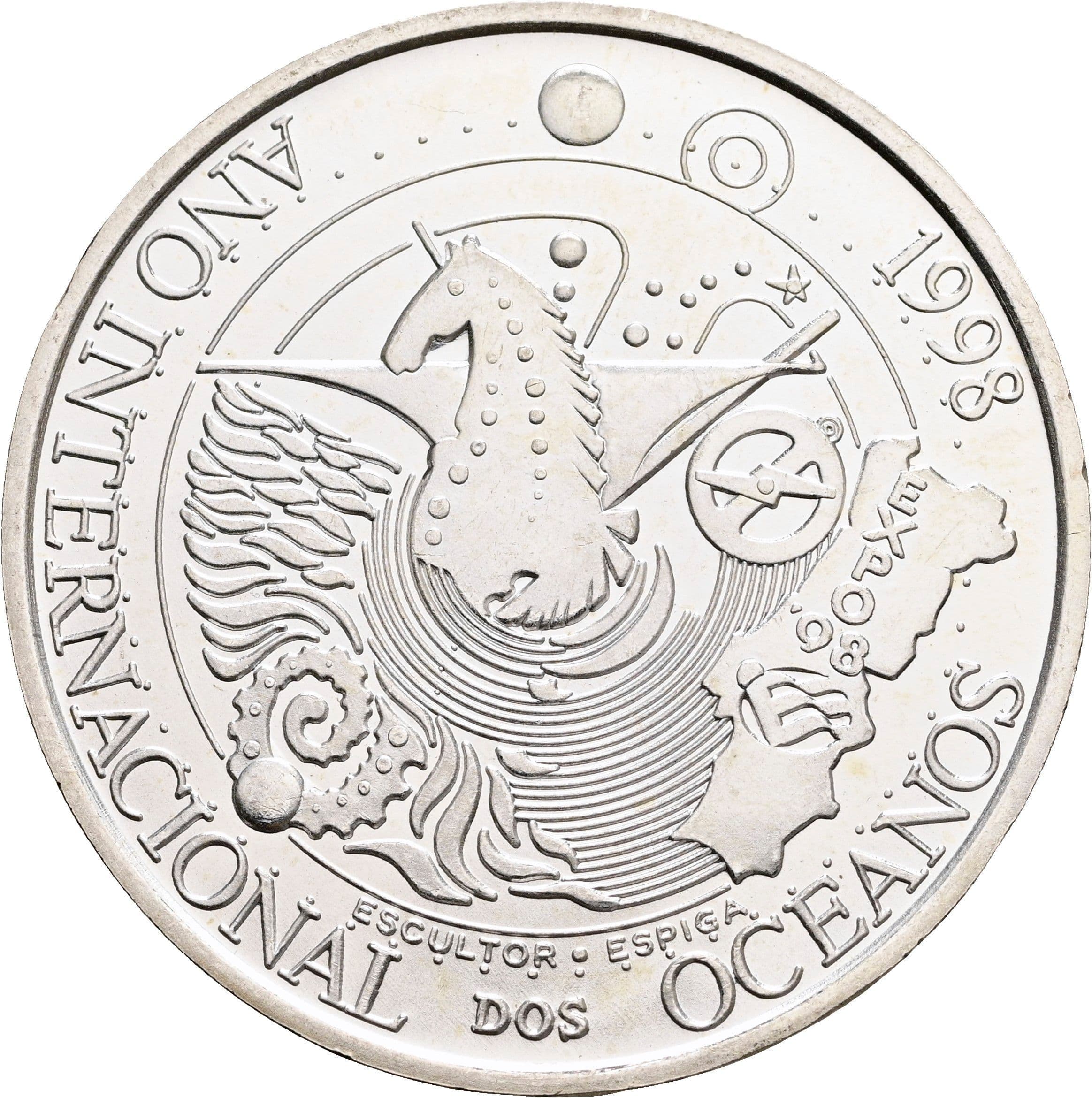 1000 Escudos 1998 – Rückseite