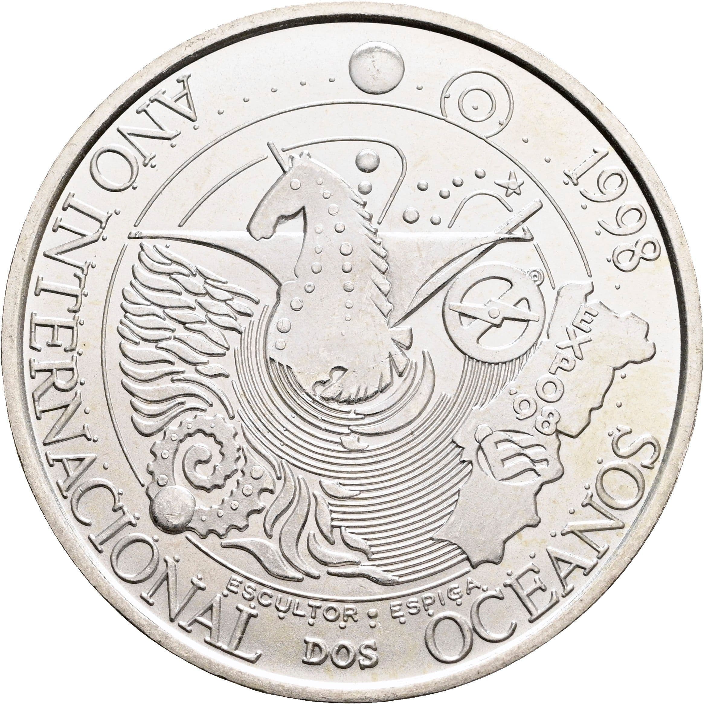 1000 Escudos 1998 – Rückseite