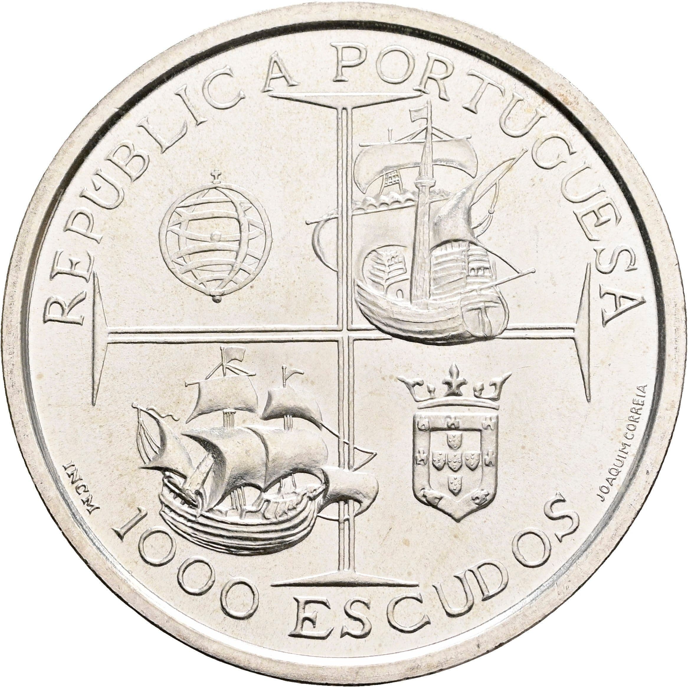 1000 Escudos 1998 – Vorderseite