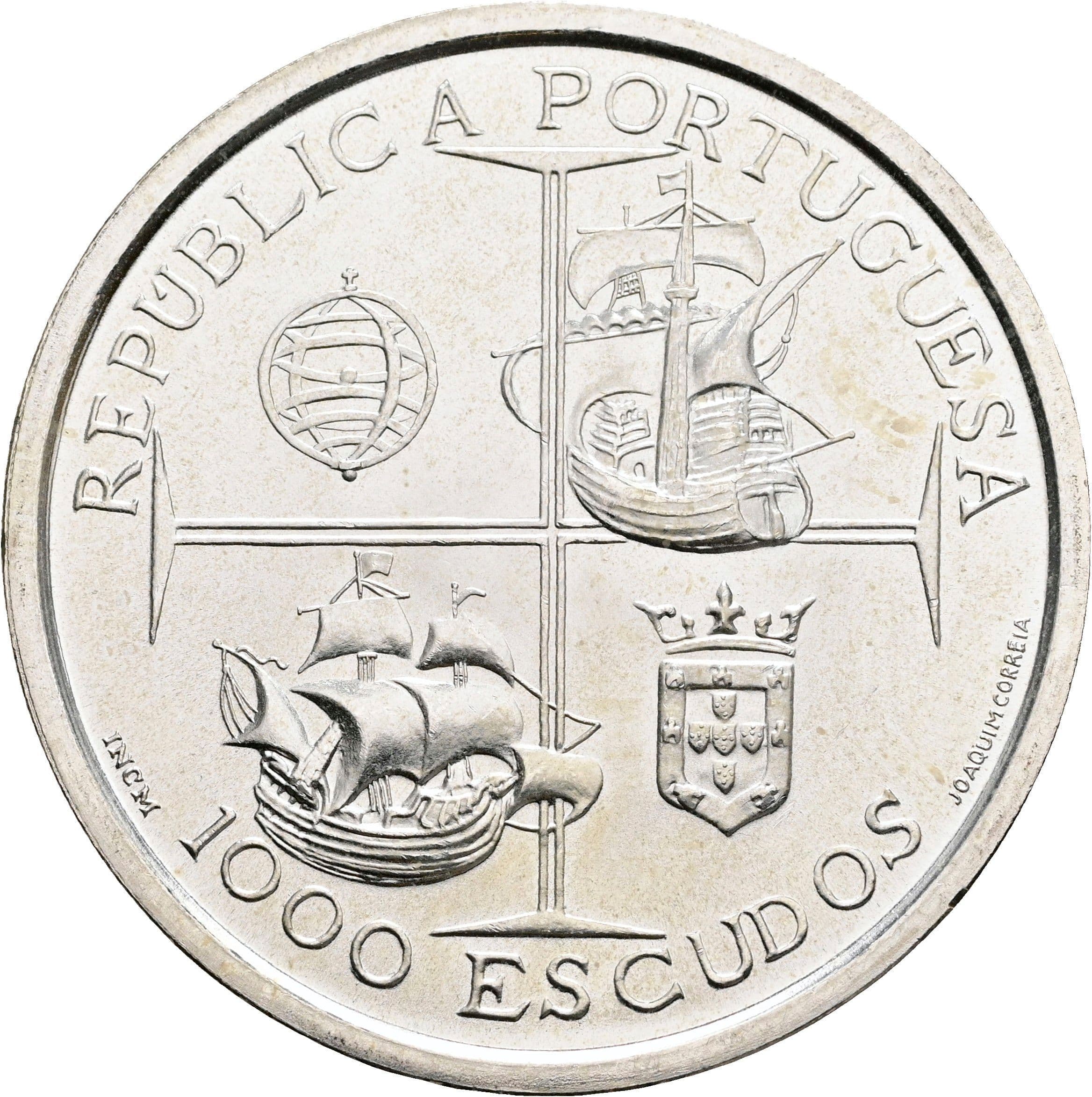 1000 Escudos 1998 – Vorderseite