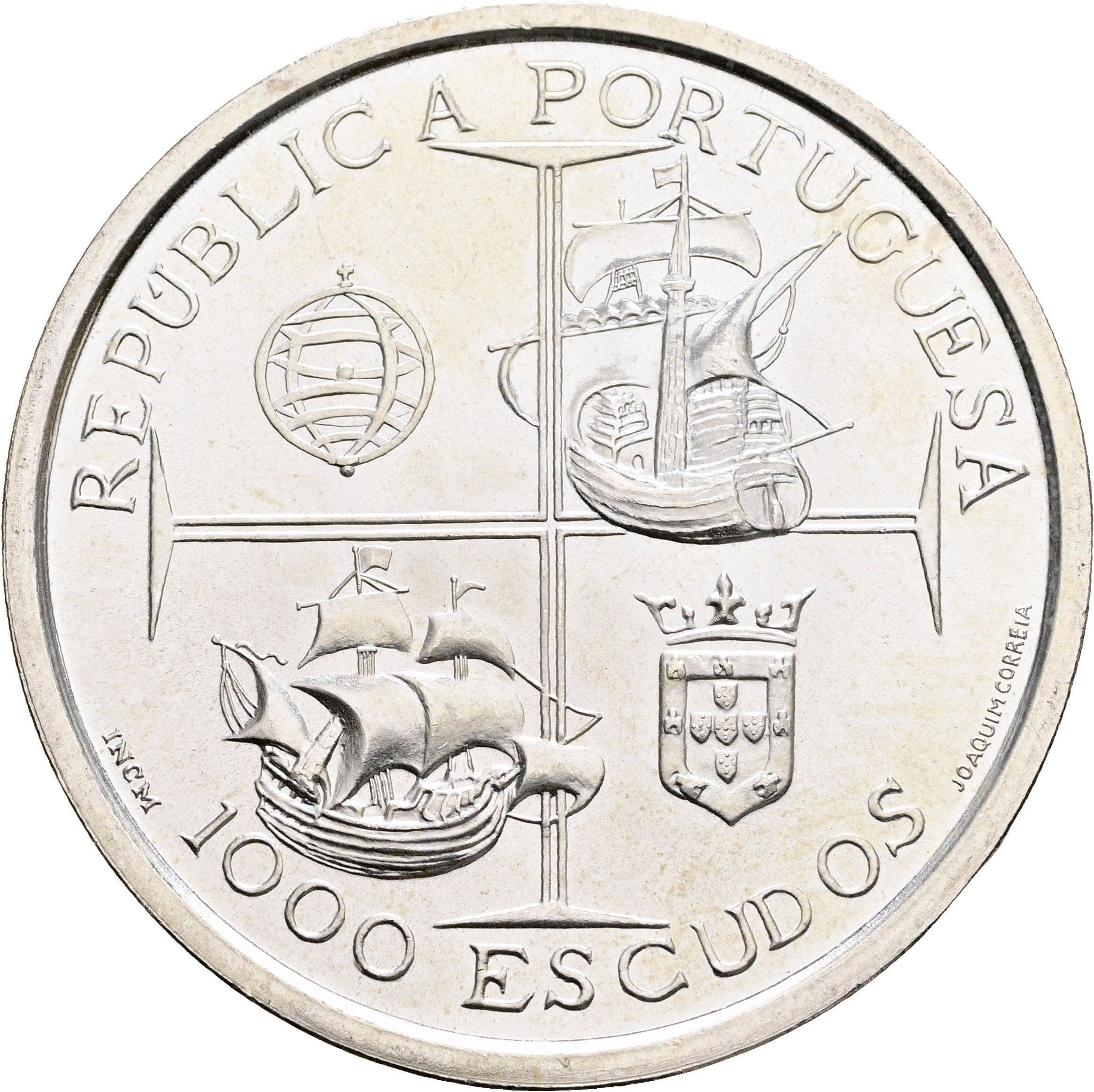 1000 Escudos 1998 – Vorderseite
