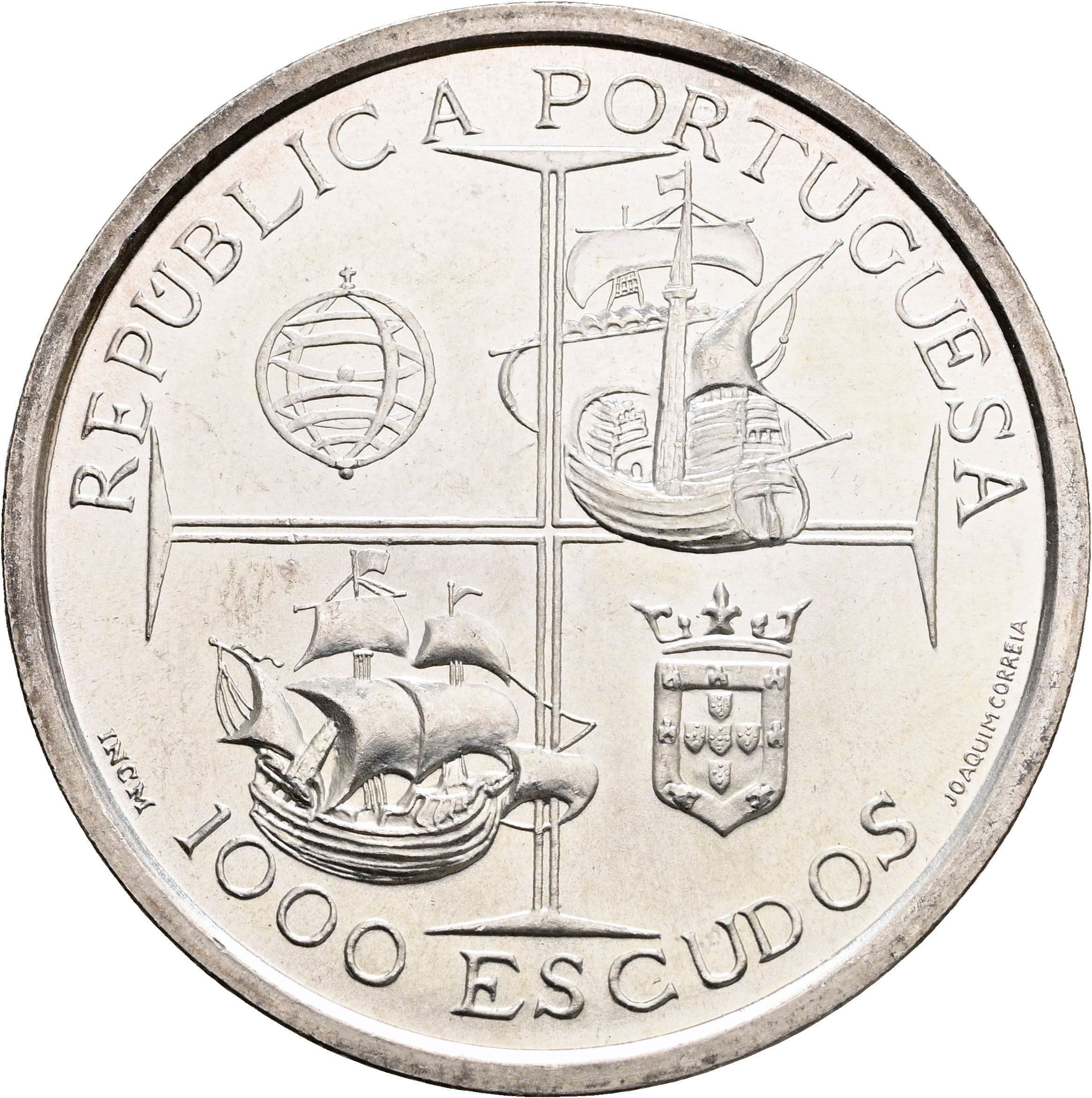1000 Escudos 1998 – Vorderseite