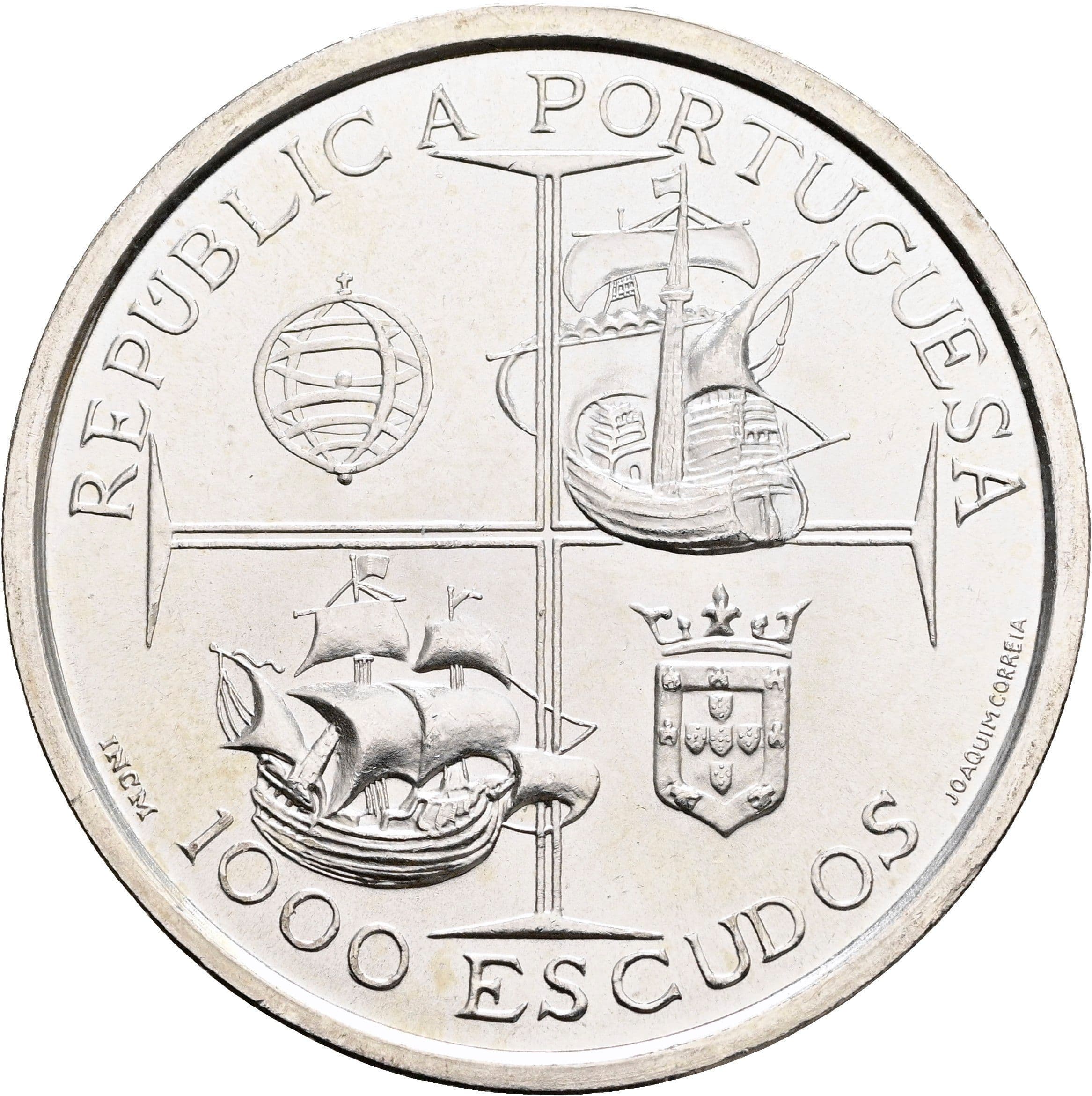 1000 Escudos 1998 – Vorderseite