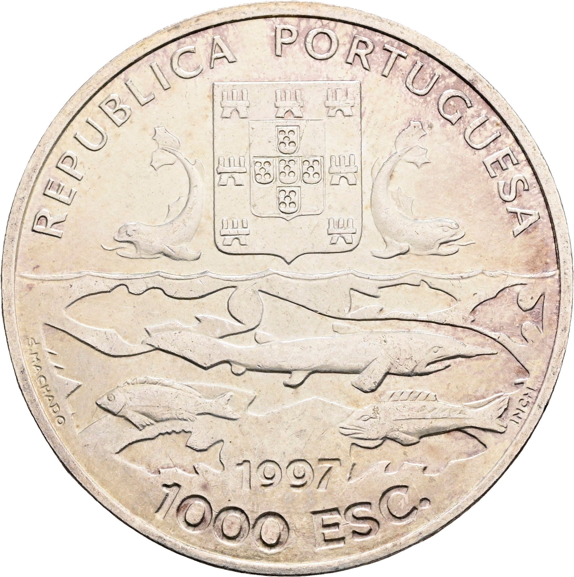 1000 Escudos 1997 – Vorderseite