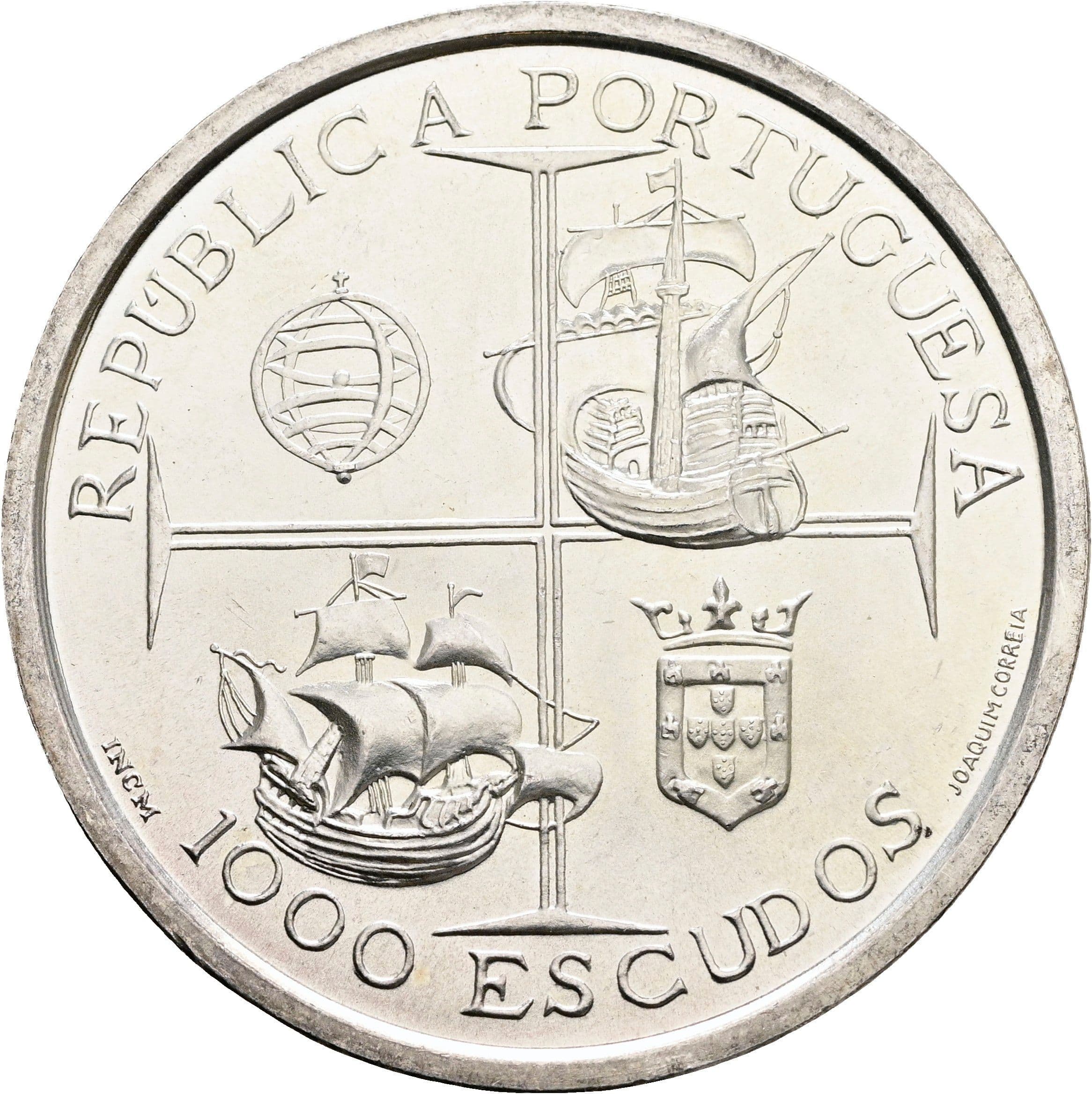 1000 Escudos 1998 – Vorderseite