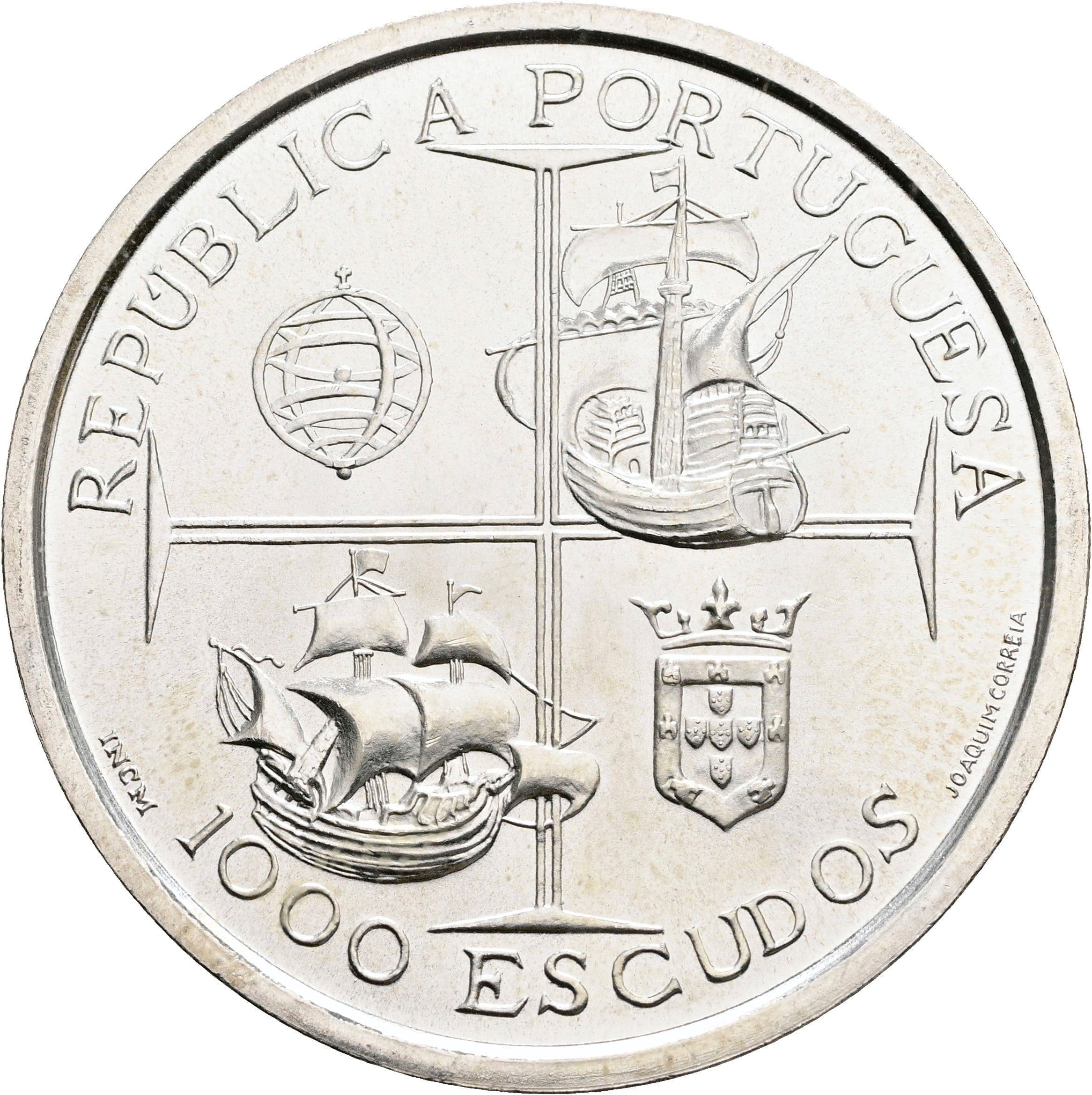 1000 Escudos 1998 – Vorderseite