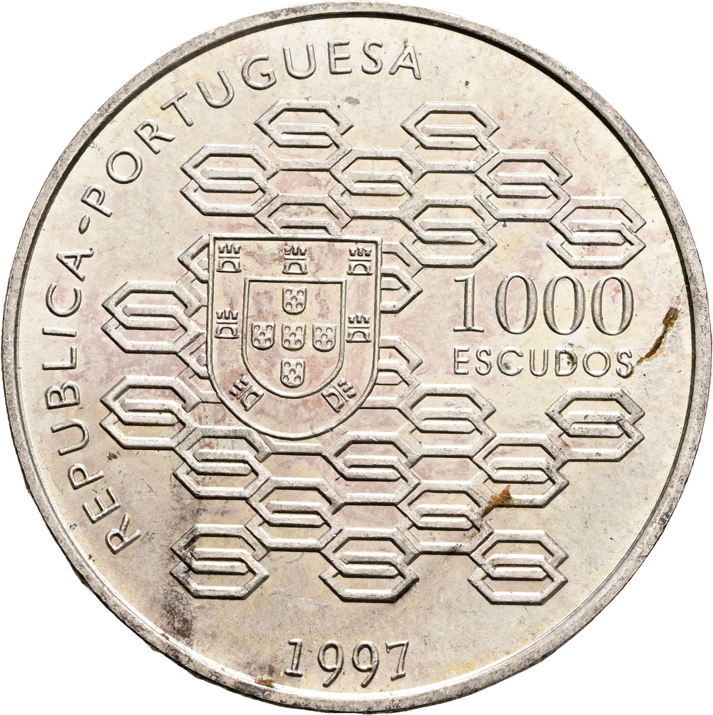 1000 Escudos 1997 – Vorderseite